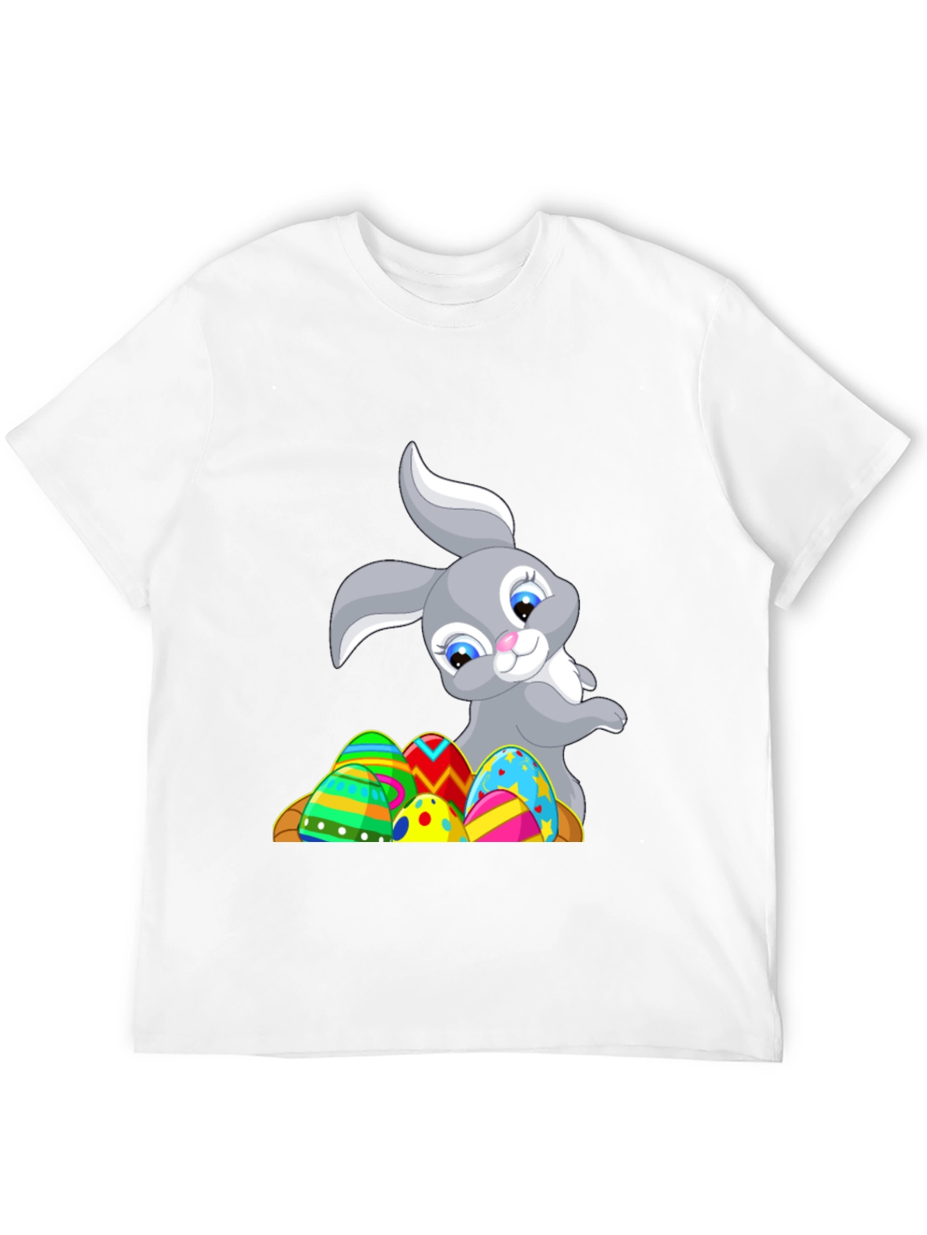 Easter Bunny & Eggs Graphic Tee