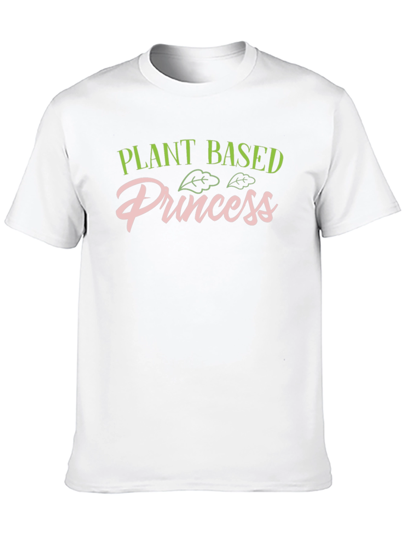 Plant Based Princess Black T-Shirt