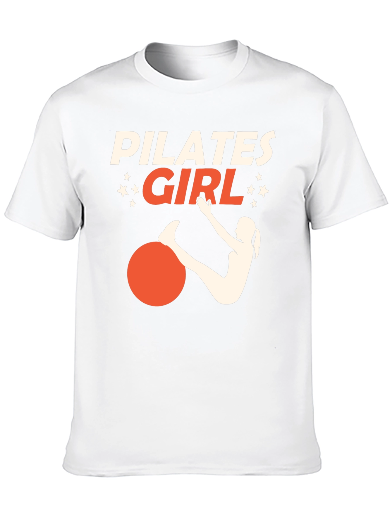 Pilates Girl Graphic Tee - Workout Shirt