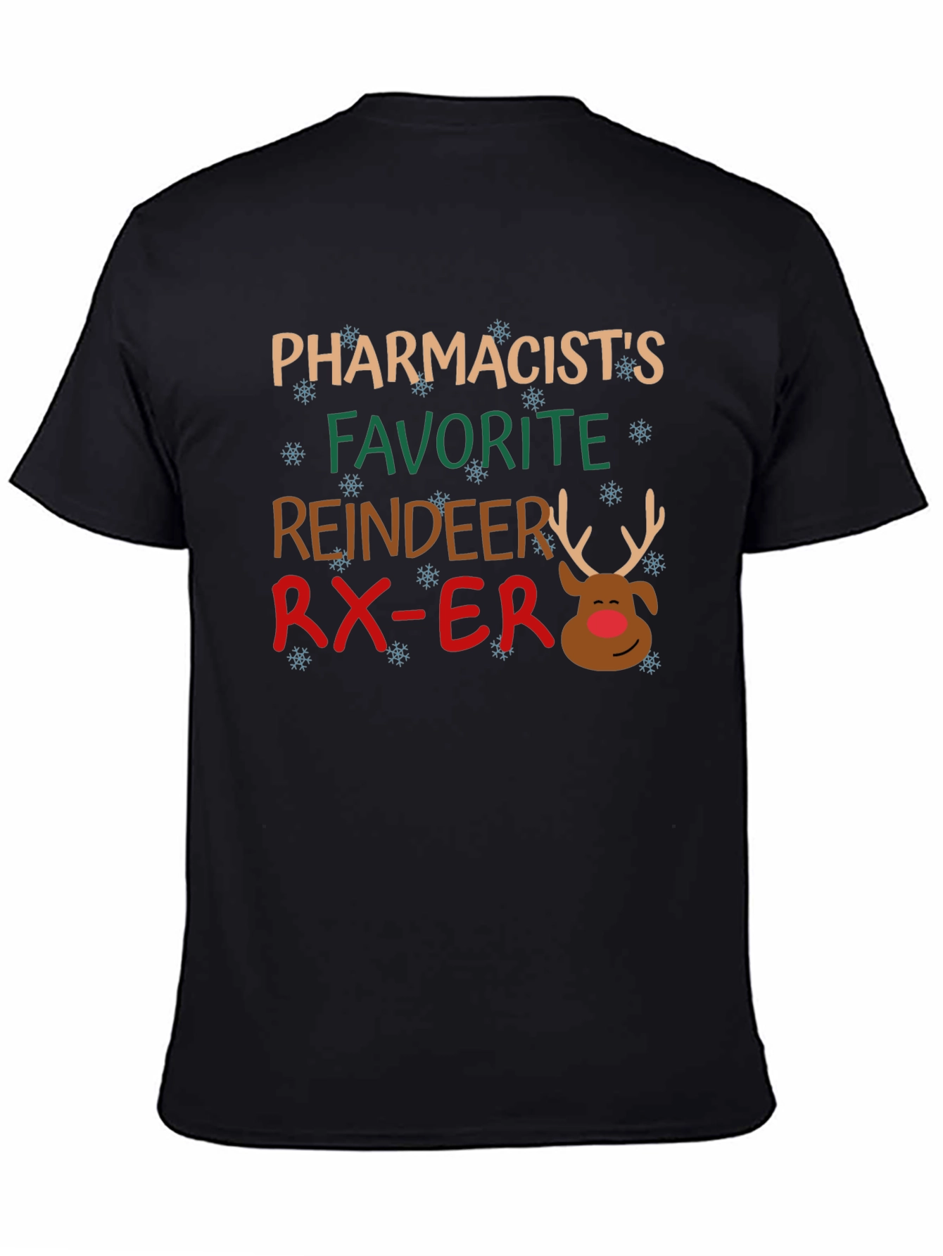 Pharmacists Favorite Reindeer Christmas T-Shirt