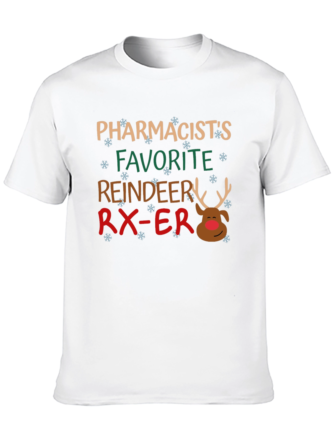 Pharmacists Favorite Reindeer Christmas T-Shirt