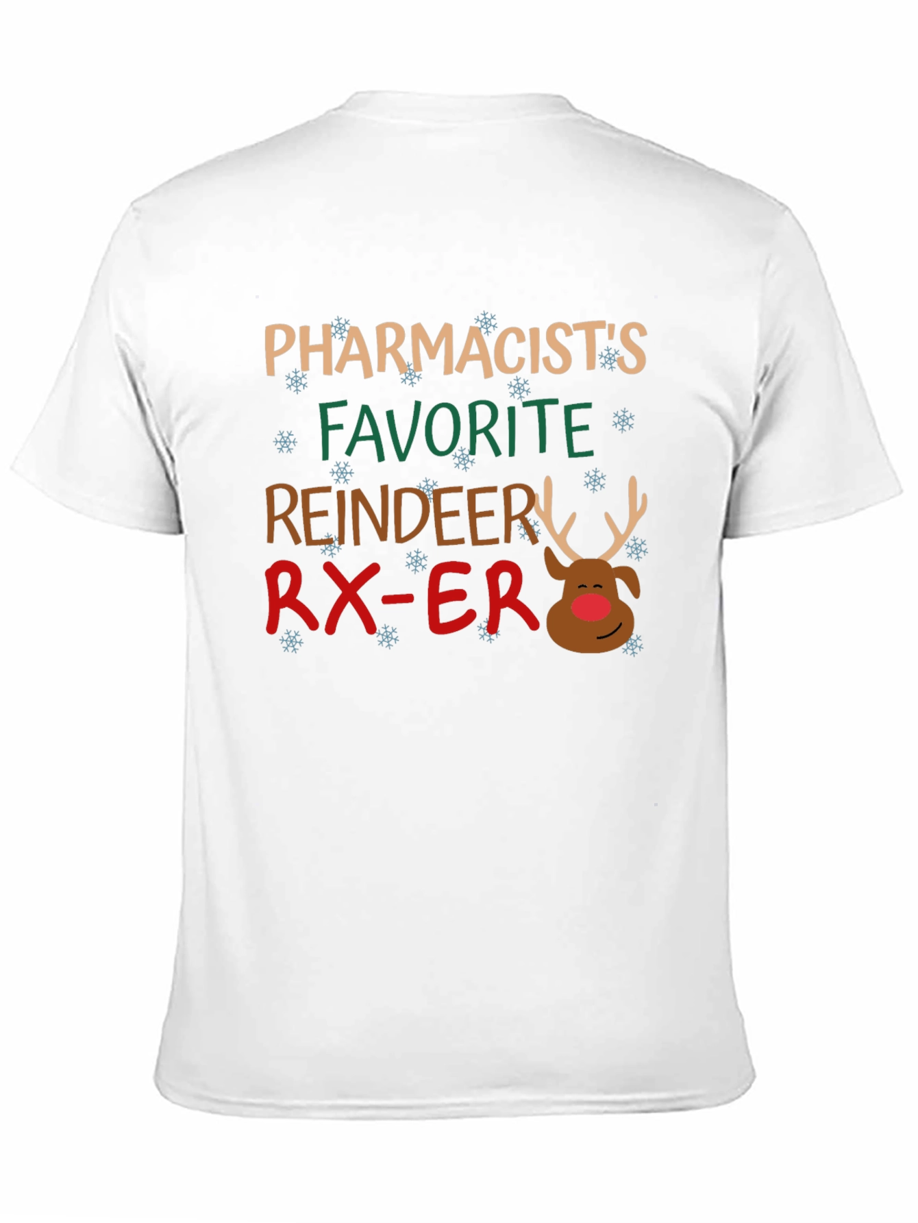 Pharmacists Favorite Reindeer Christmas T-Shirt
