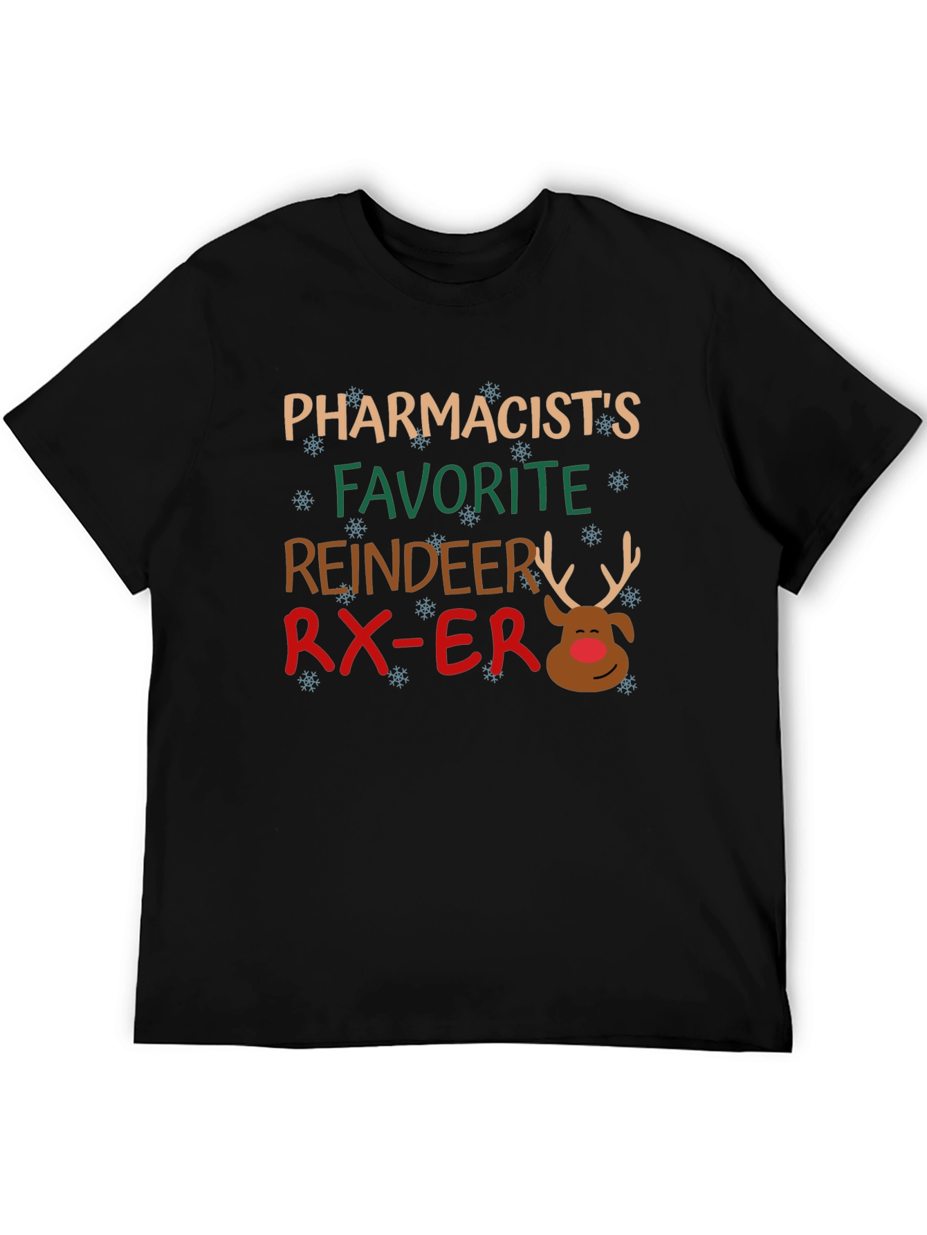 Pharmacists Favorite Reindeer Christmas T-Shirt