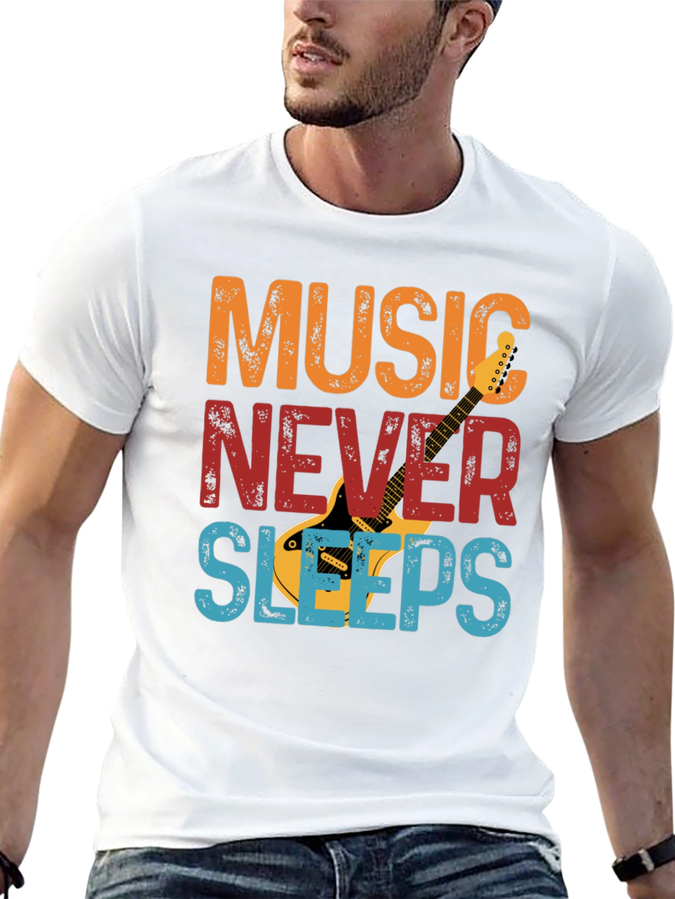Music Never Sleeps T-Shirt