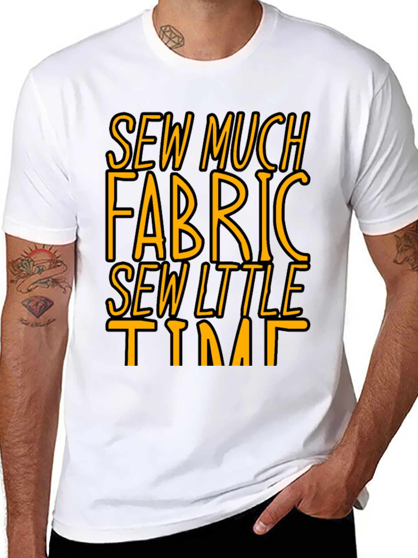 Sew Much Fabric So Little Time - Graphic Tee