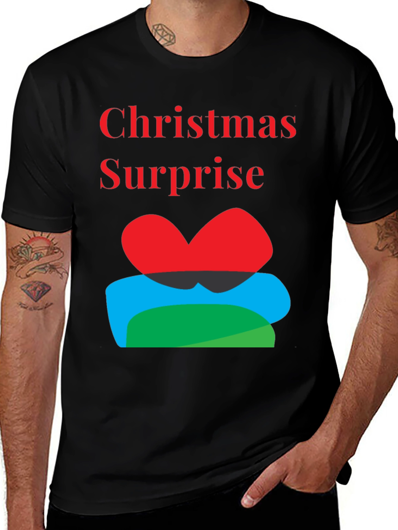 Christmas Surprise Graphic T-Shirt