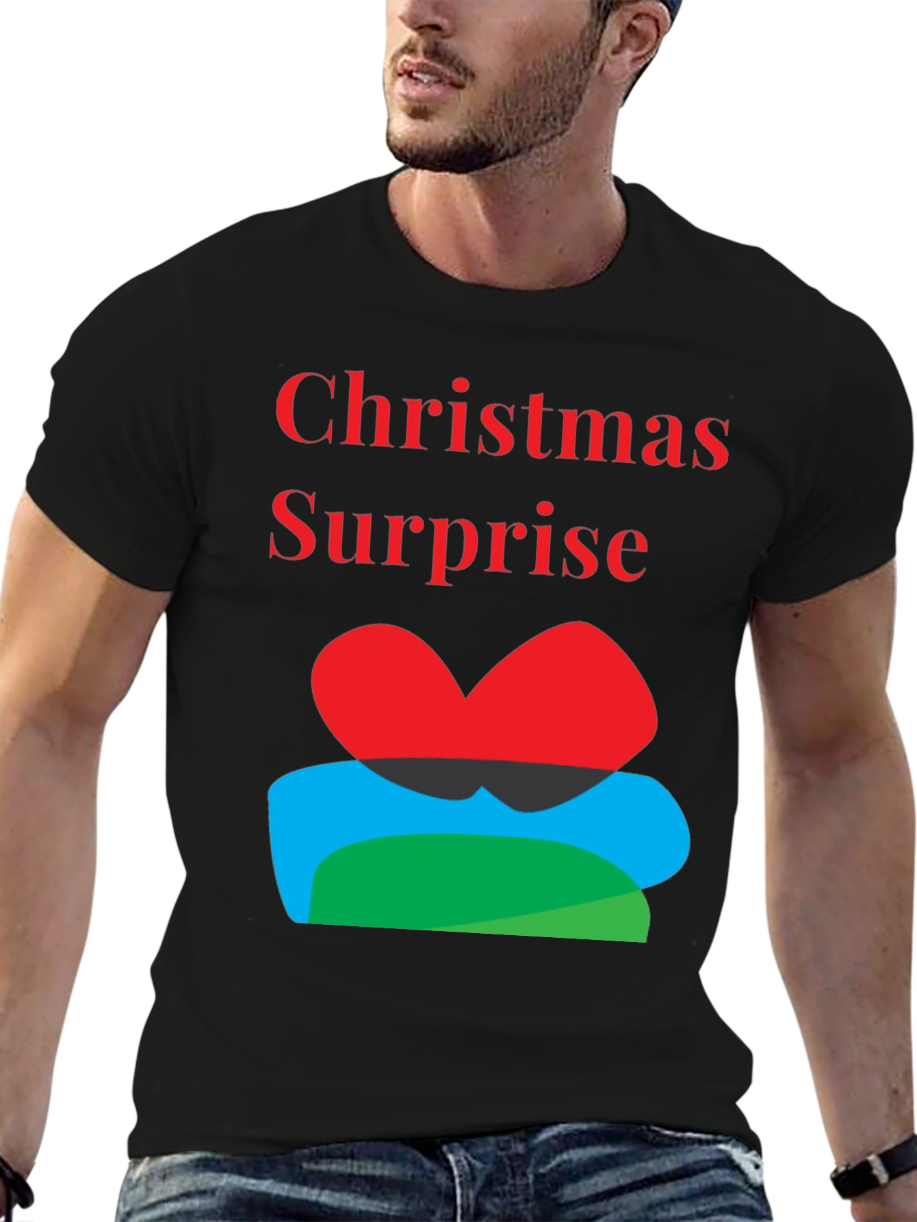Christmas Surprise Graphic T-Shirt