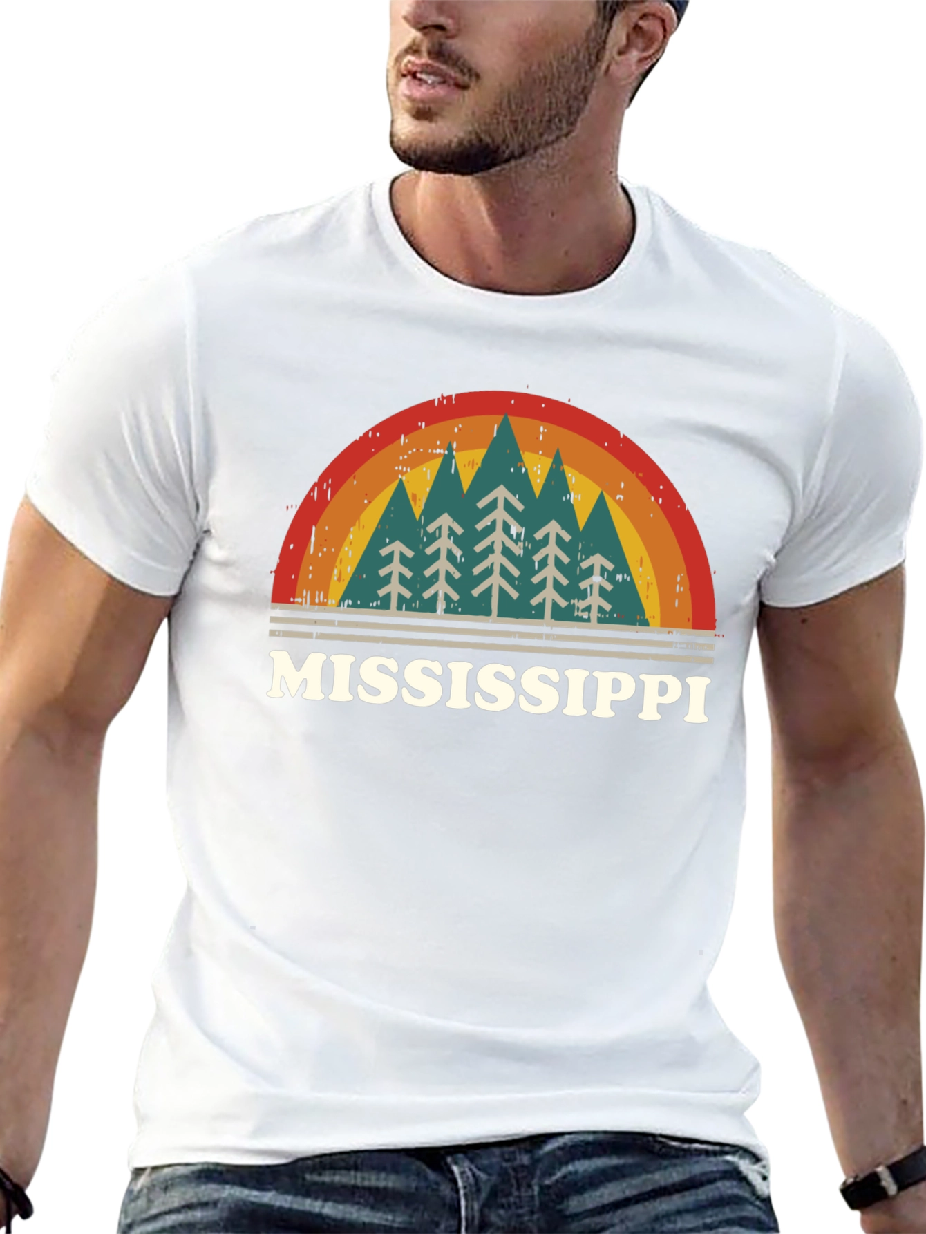 Mississippi Retro Graphic T-Shirt