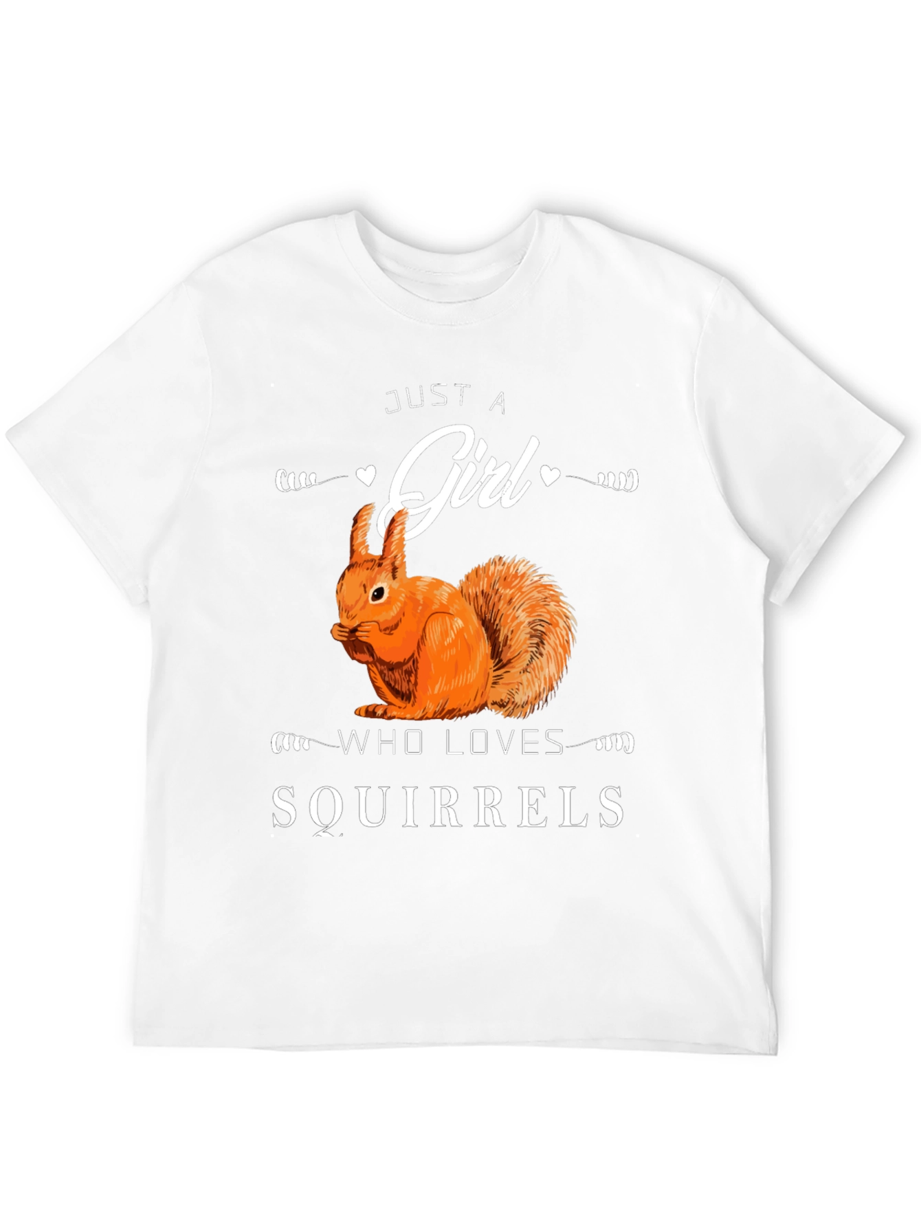 Just A Girl Who Loves Squirrels T-Shirt