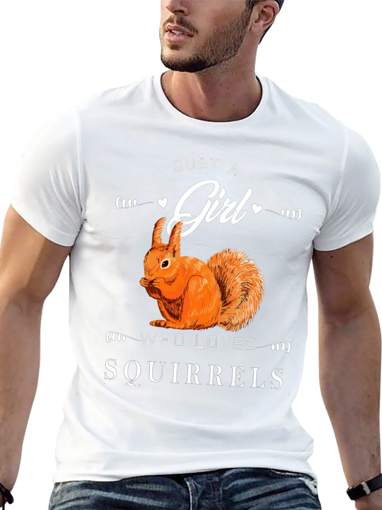 Just A Girl Who Loves Squirrels T-Shirt