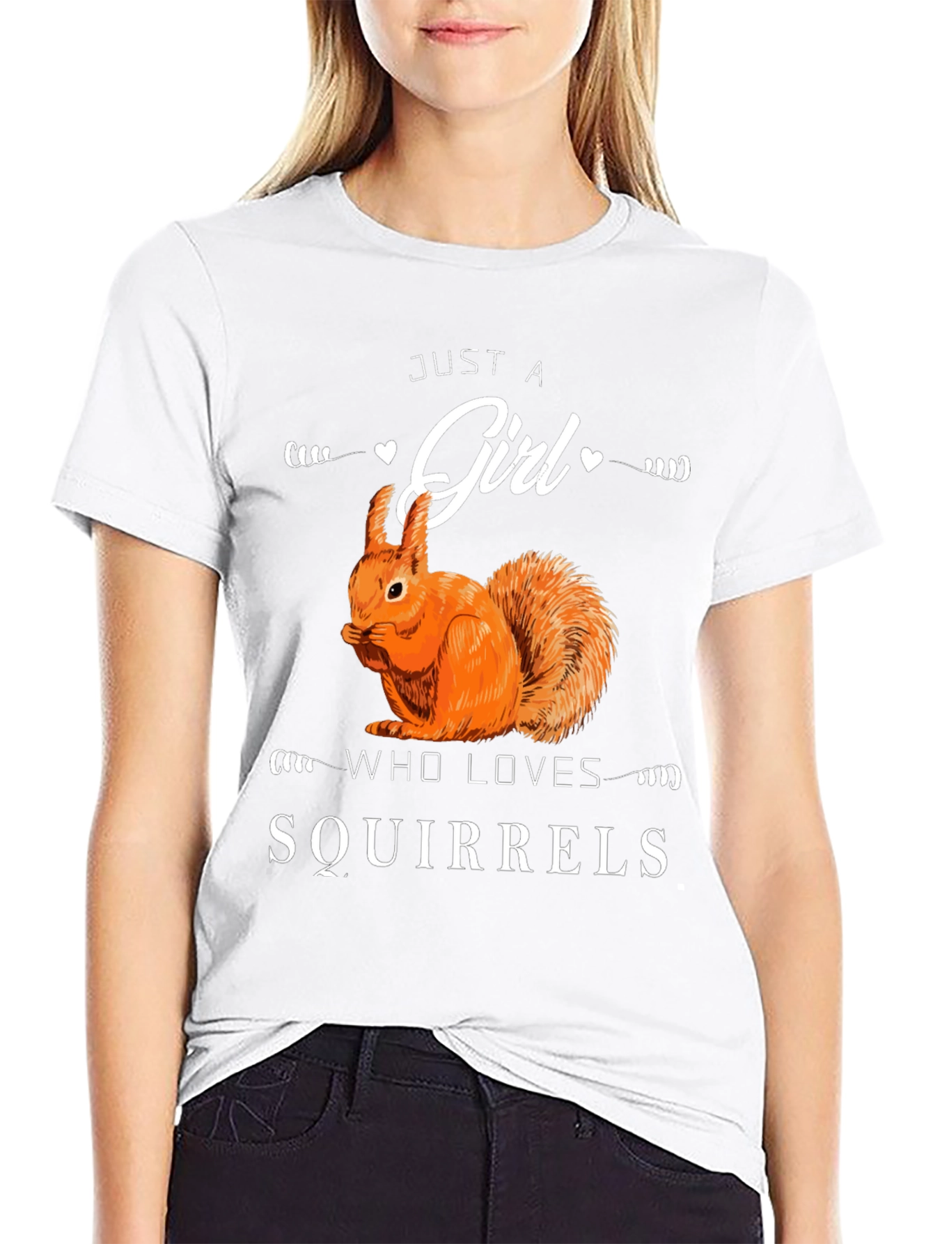 Just A Girl Who Loves Squirrels T-Shirt