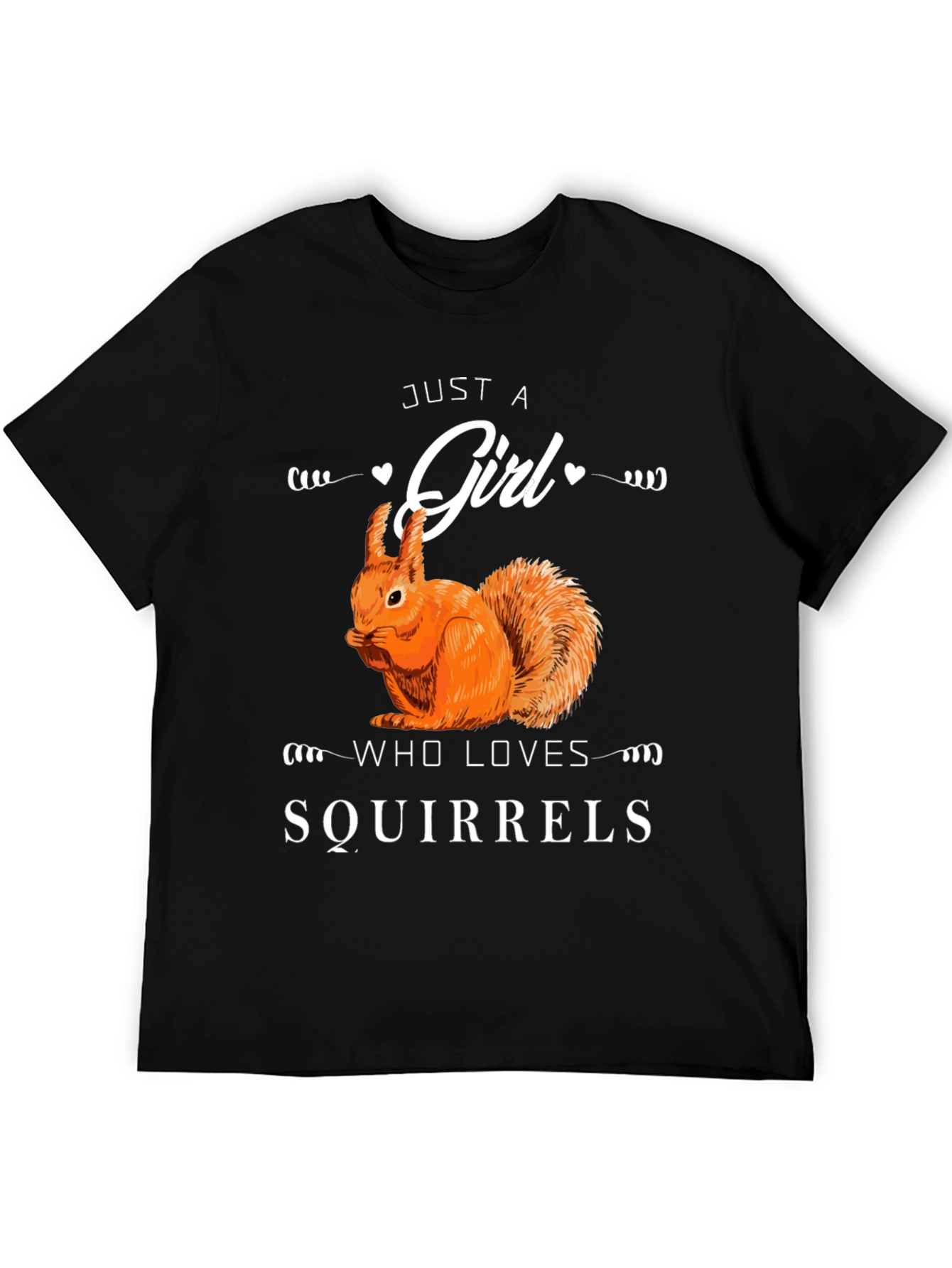 Just A Girl Who Loves Squirrels T-Shirt