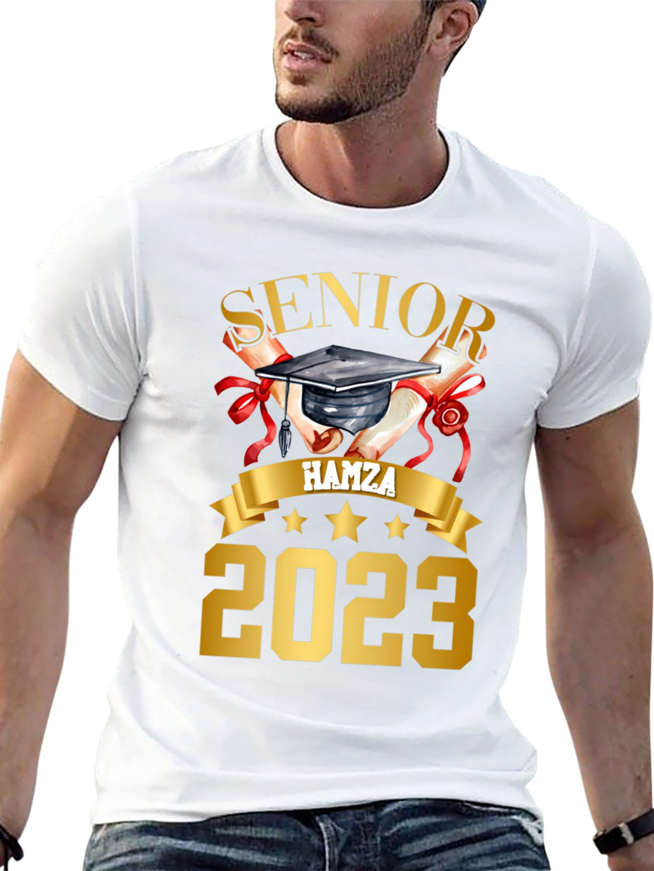 Senior Hamza 2023 Graduation T-Shirt