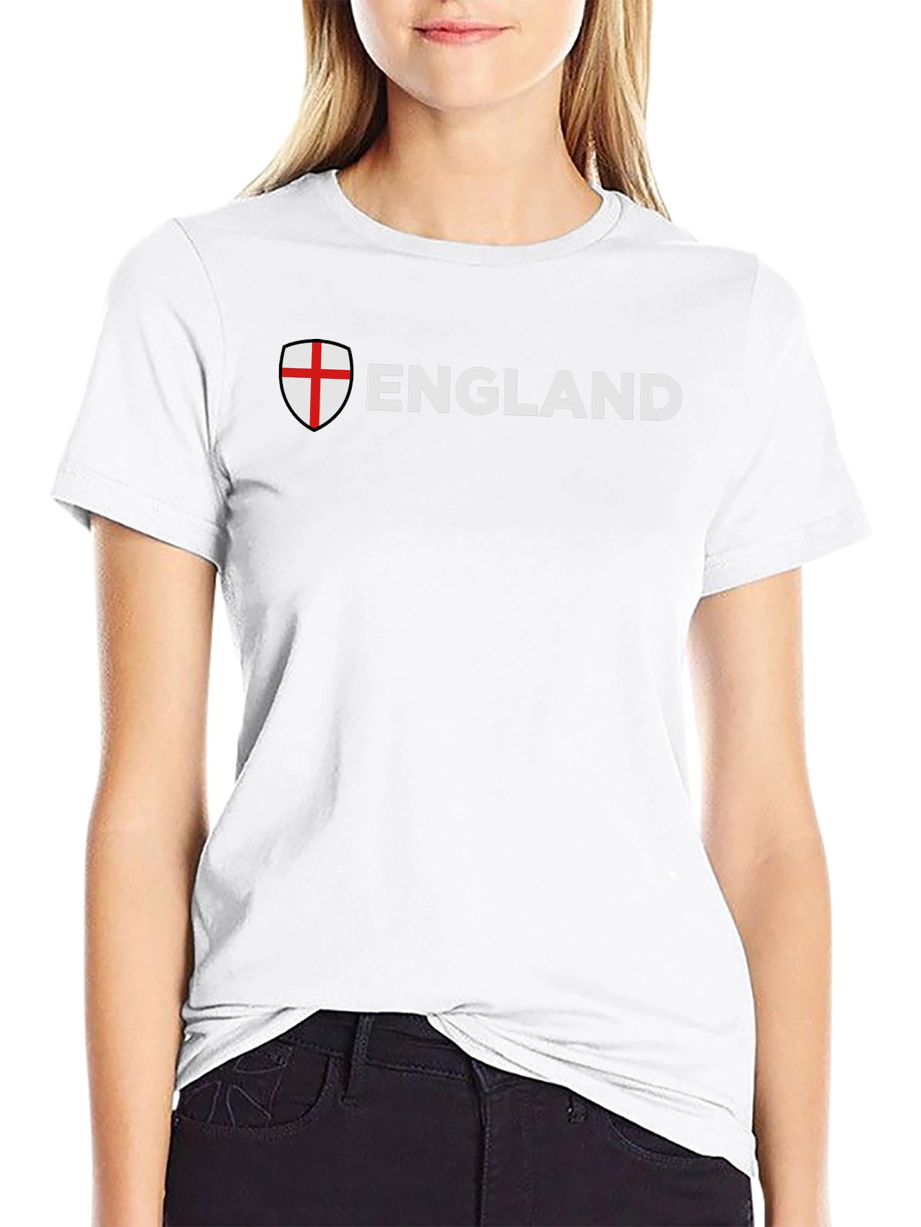 England Flag Shield T-Shirt