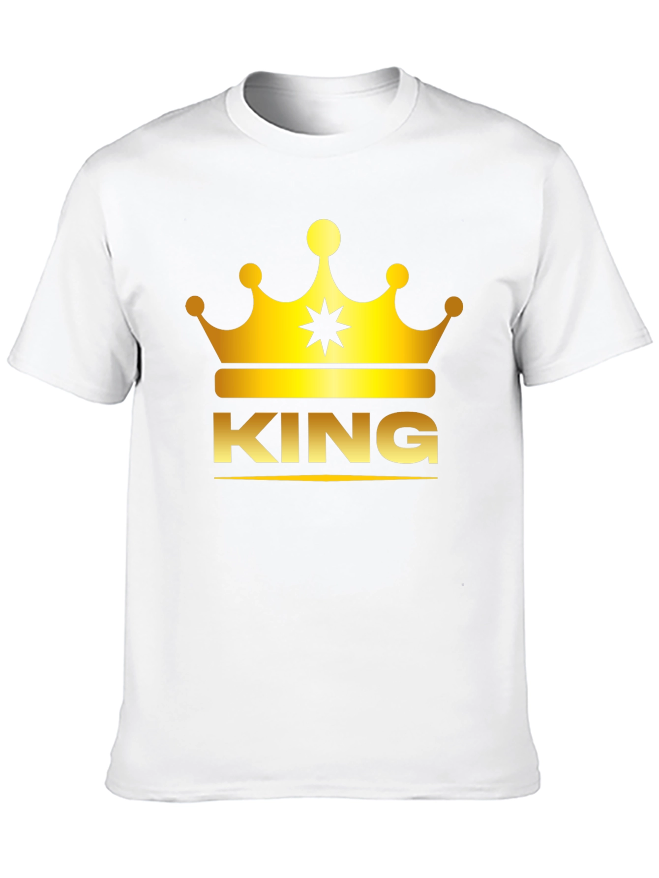 King Crown Graphic T-Shirt - Black Tee