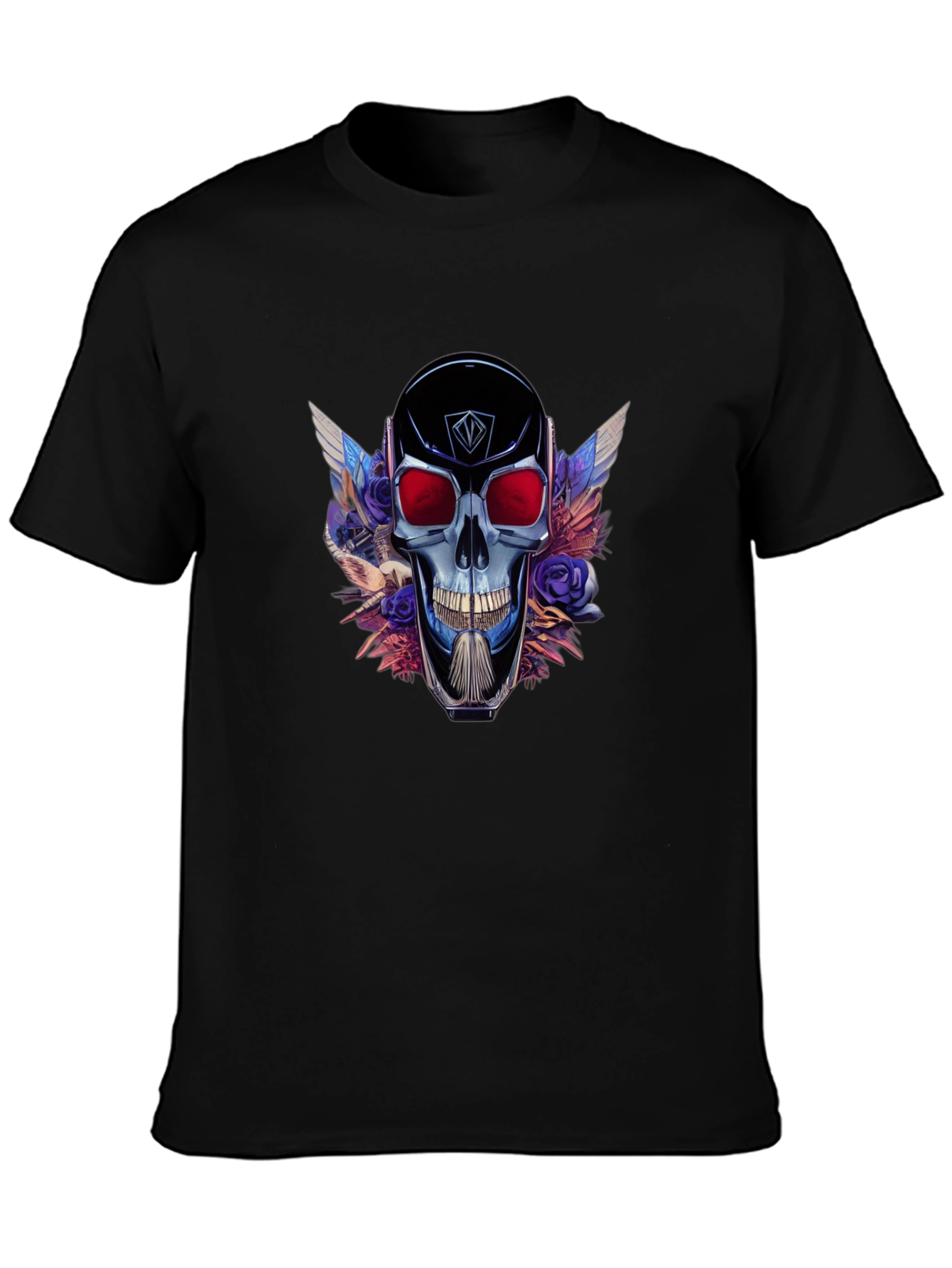 Skull & Wings Graphic T-Shirt - Bold Design