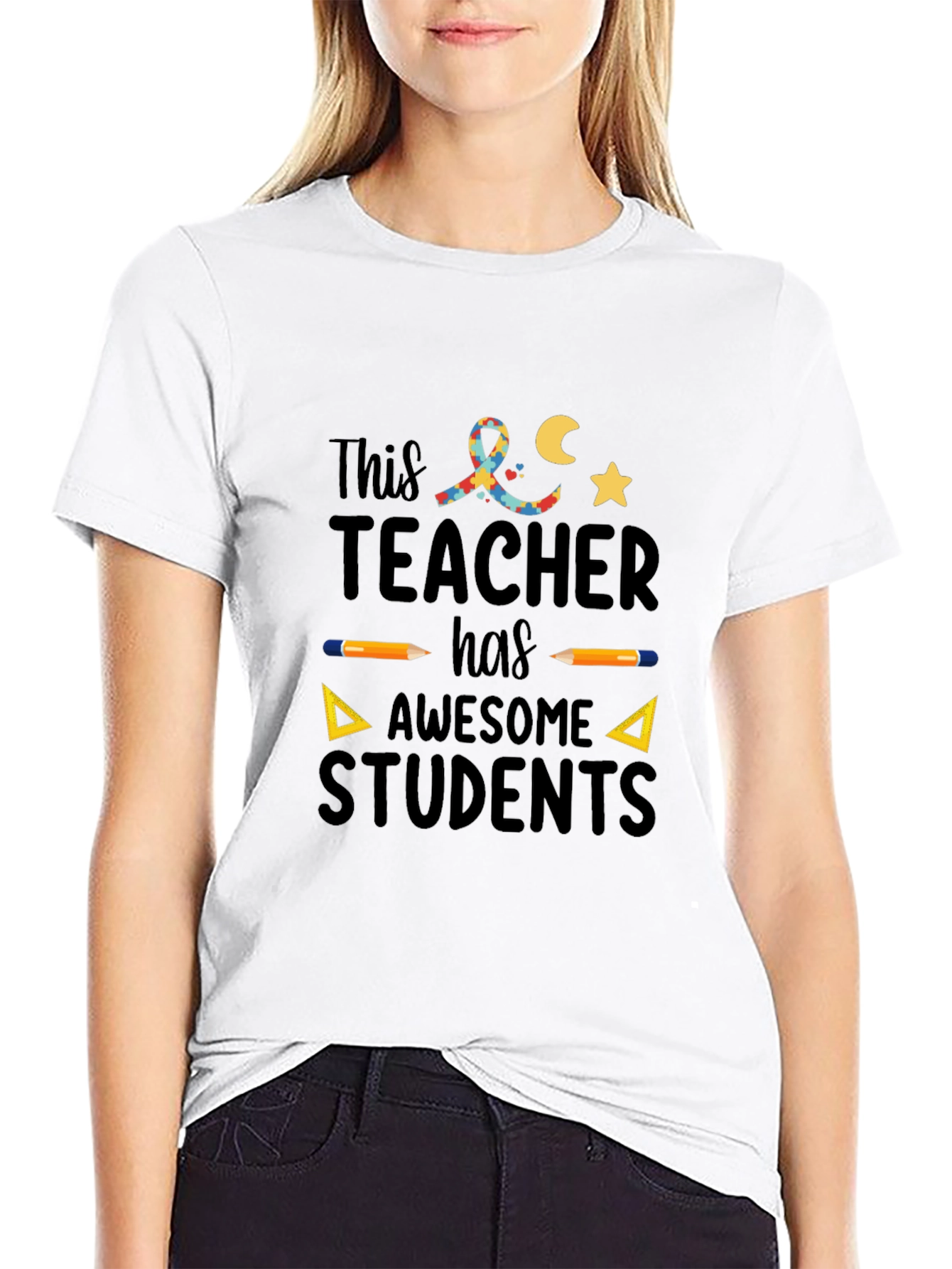 Awesome Teacher Students Graphic Tee