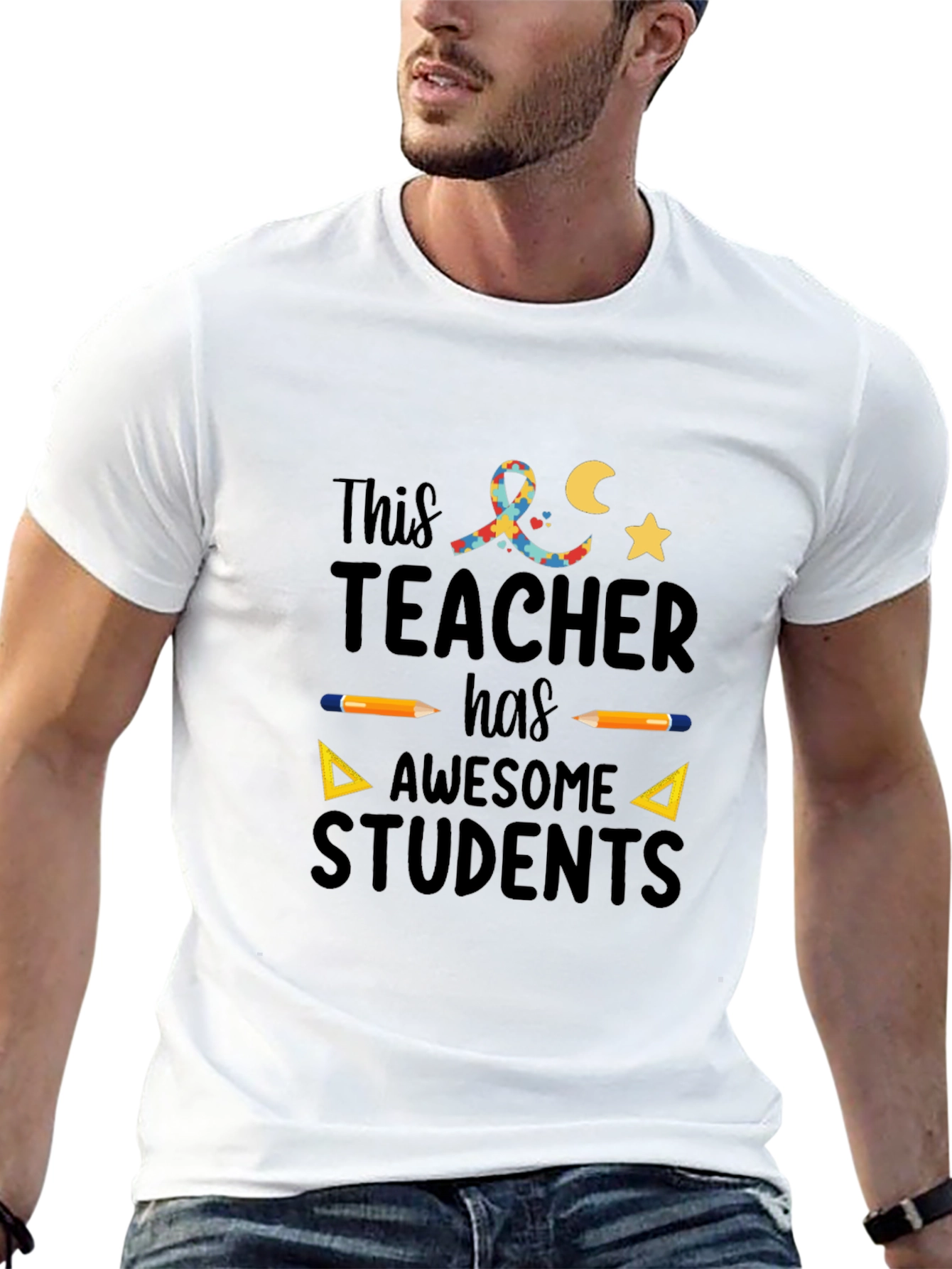 Awesome Teacher Students Graphic Tee
