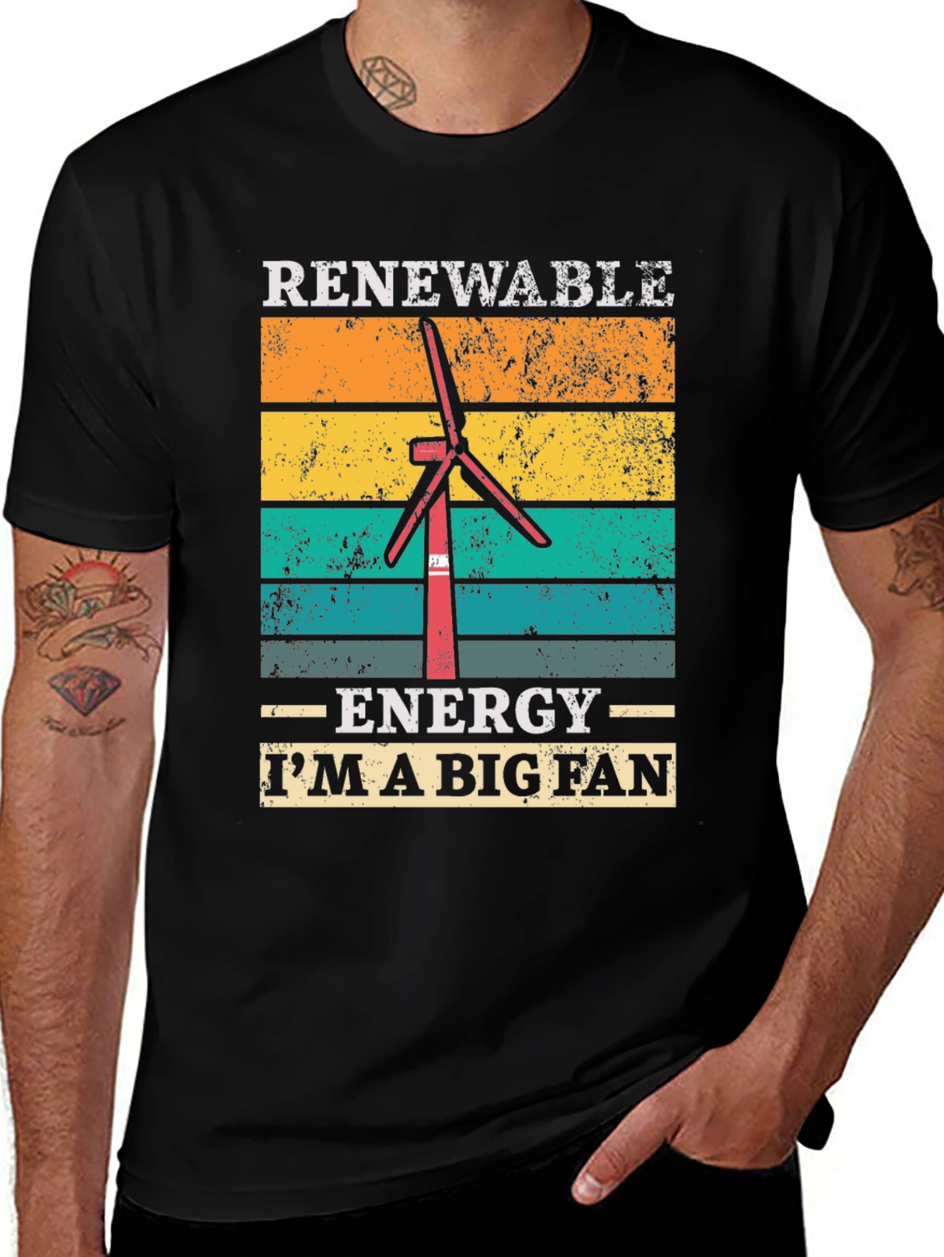 Renewable Energy Im A Big Fan T-Shirt