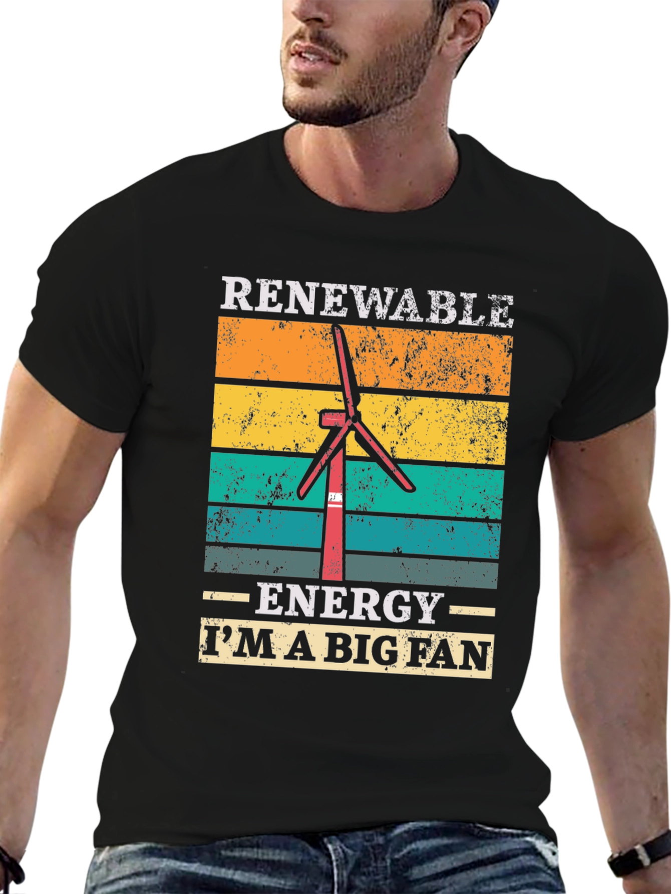 Renewable Energy Im A Big Fan T-Shirt
