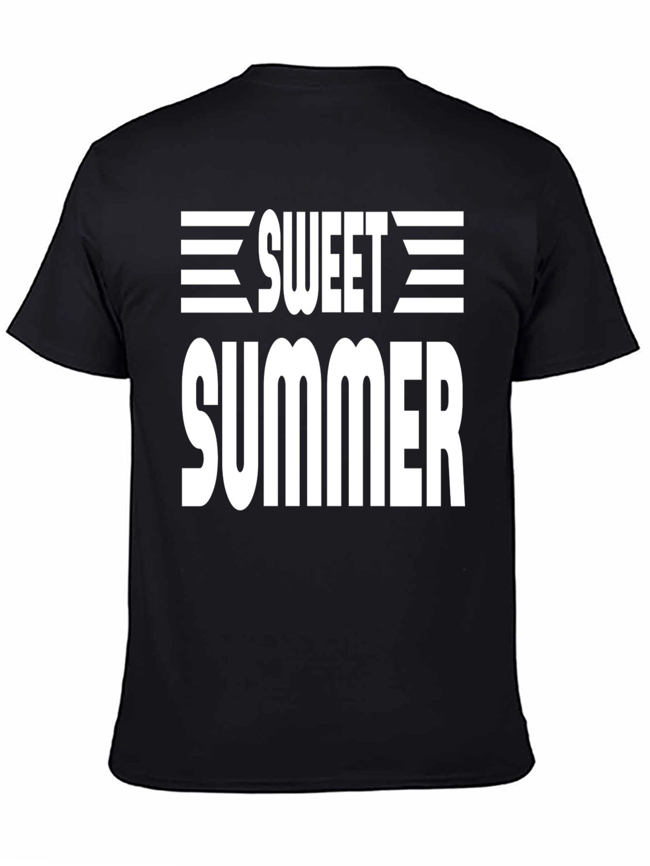 Sweet Summer Black Graphic Tee
