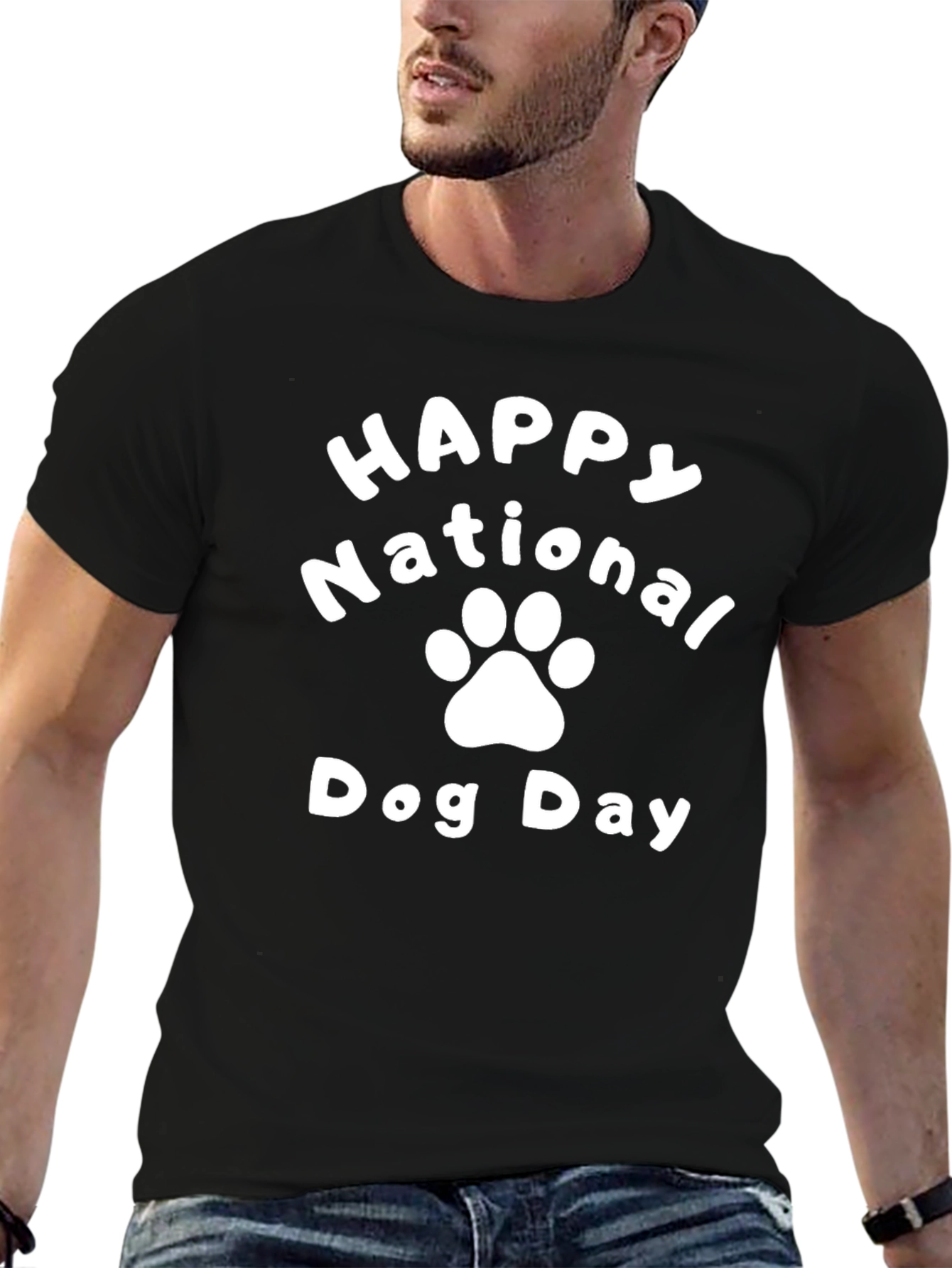 Happy National Dog Day T-Shirt