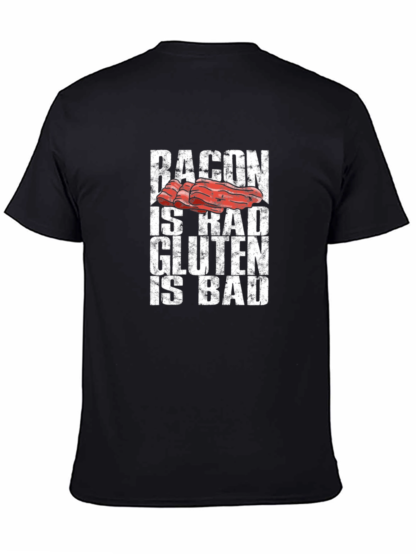 Bacon is Rad Gluten is Bad Graphic Tee