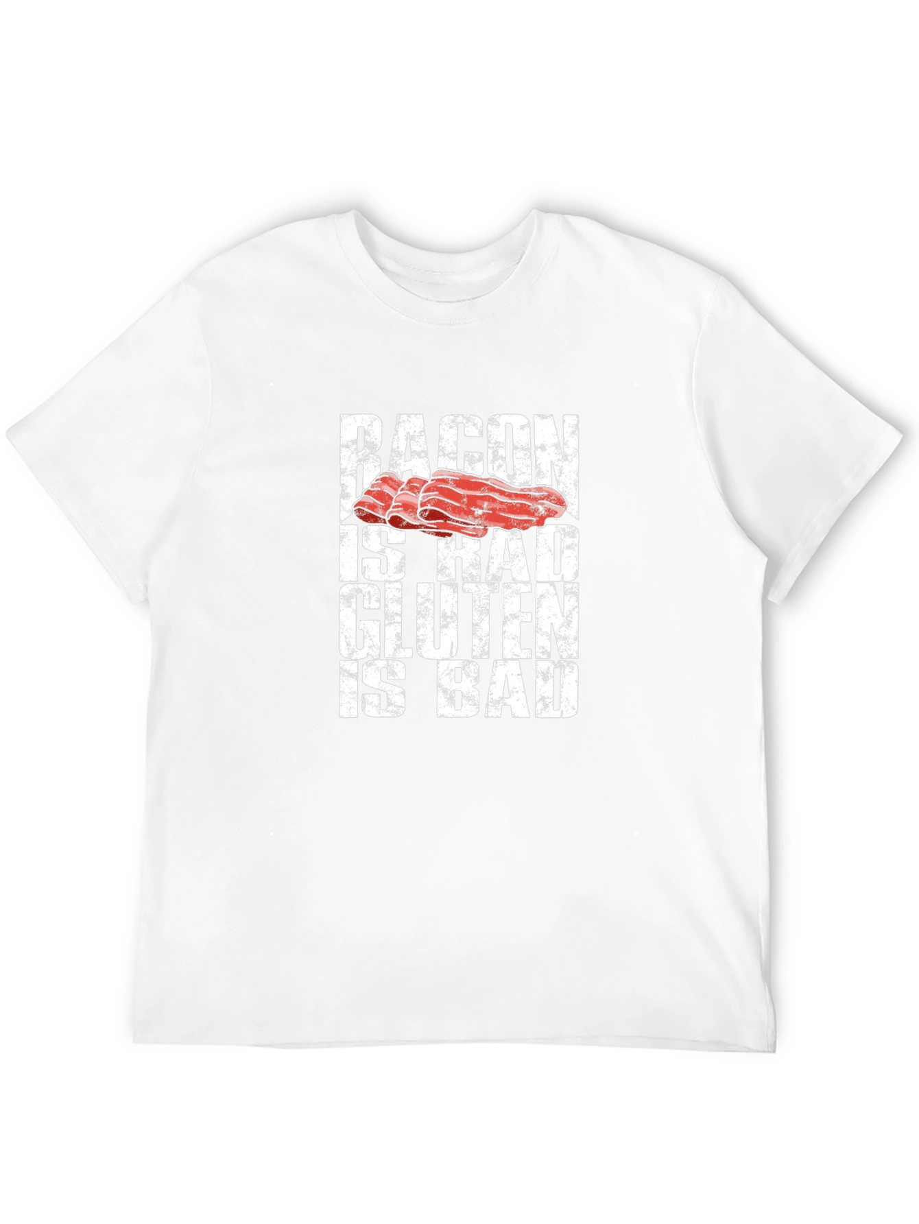 Bacon is Rad Gluten is Bad Graphic Tee