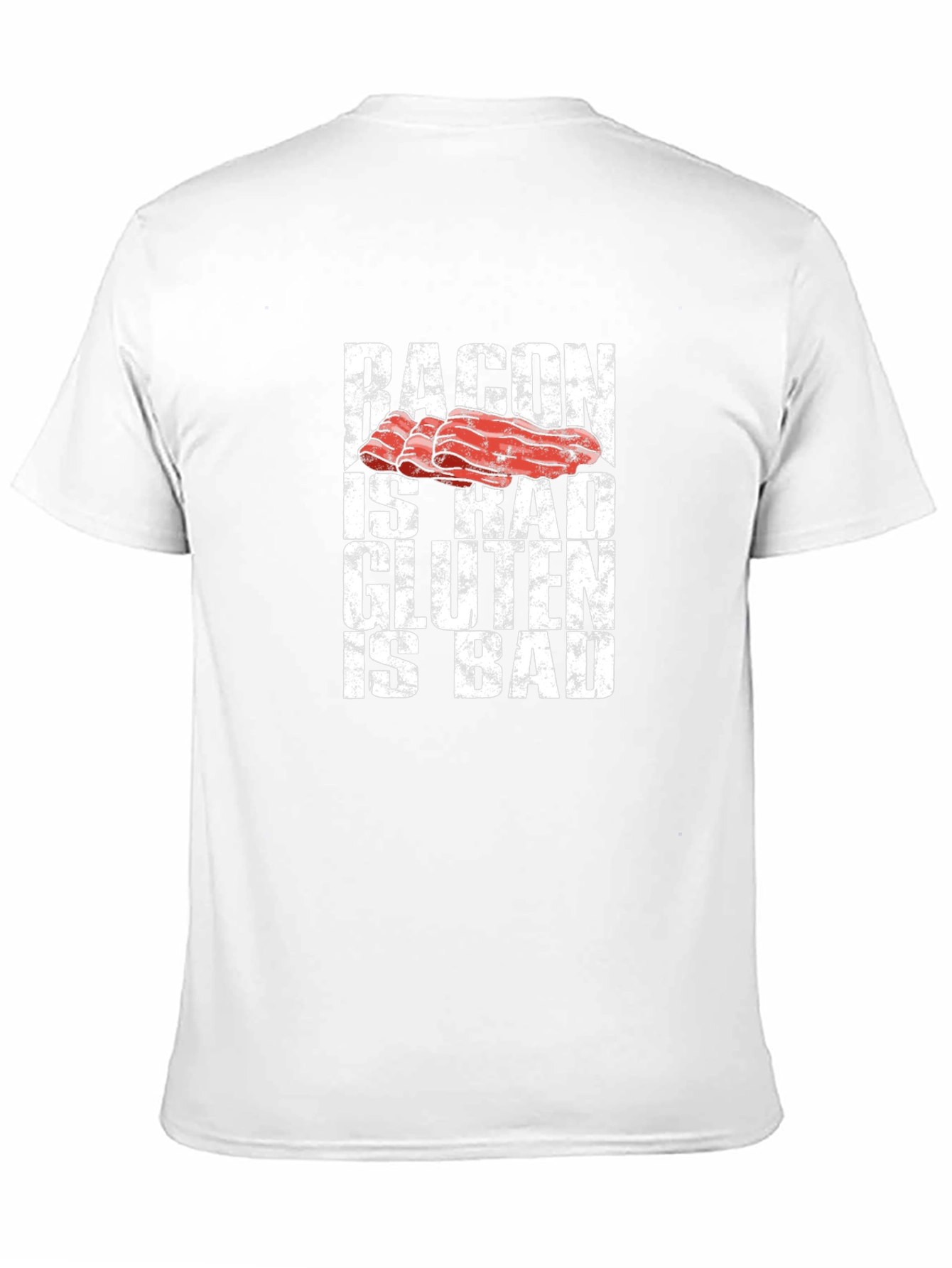 Bacon is Rad Gluten is Bad Graphic Tee
