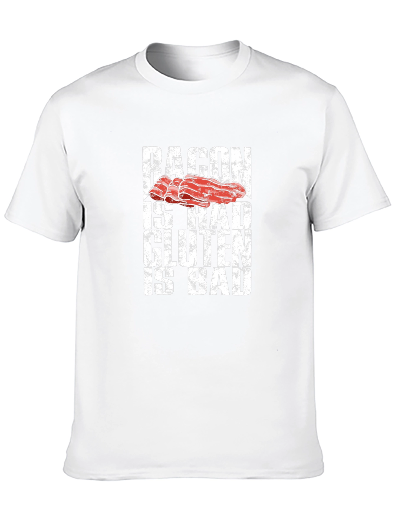 Bacon is Rad Gluten is Bad Graphic Tee