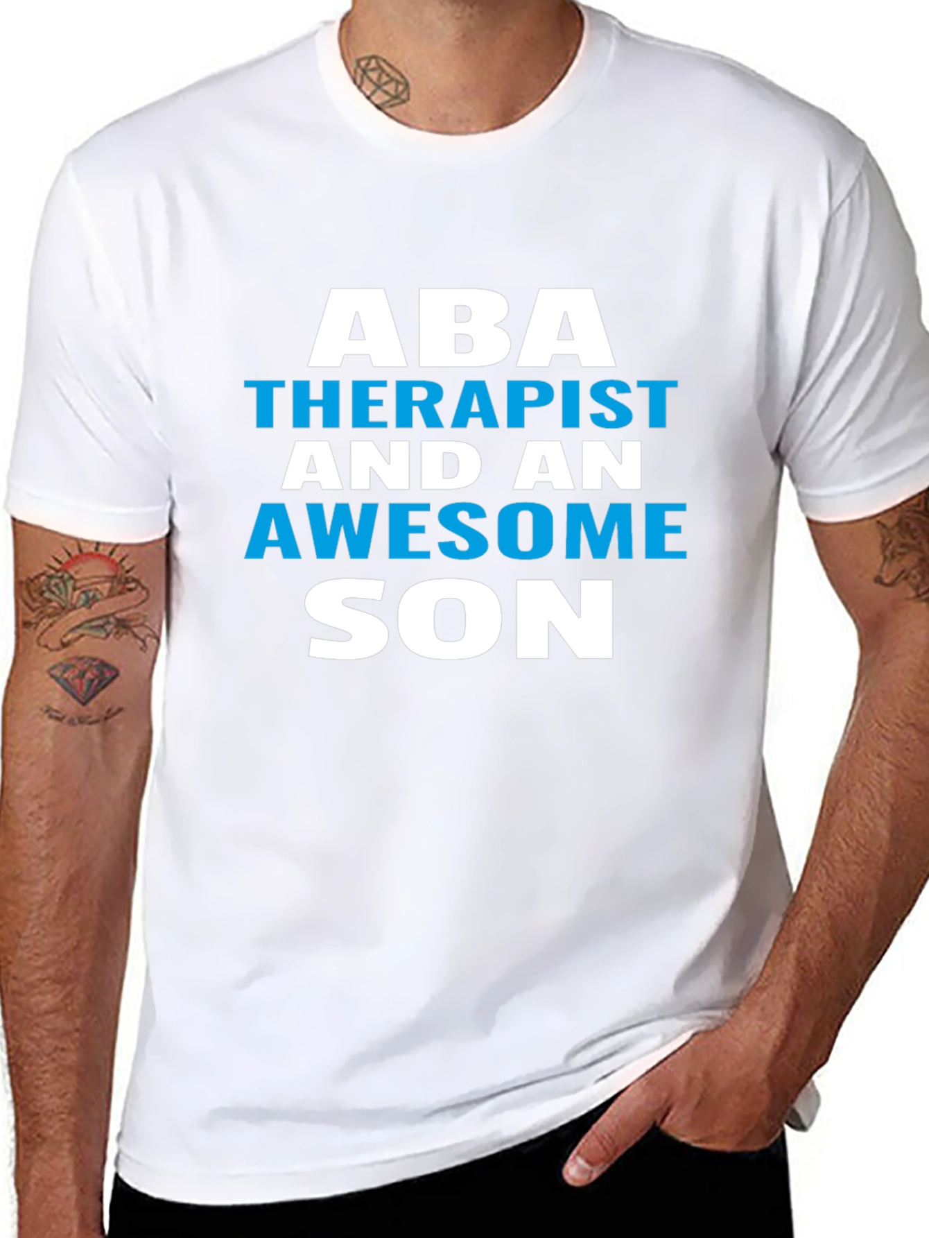 ABA Therapist Awesome Son T-Shirt