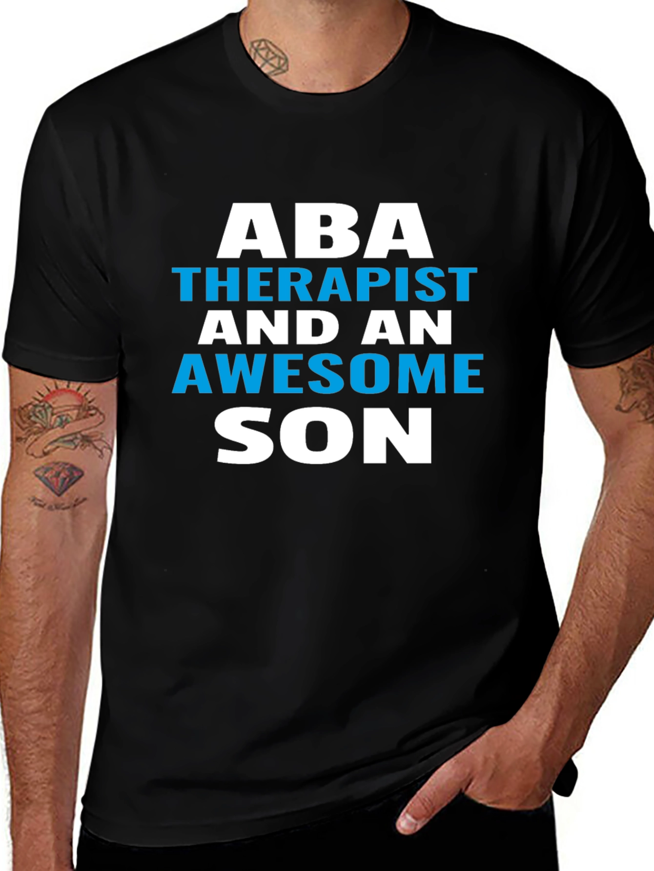 ABA Therapist Awesome Son T-Shirt