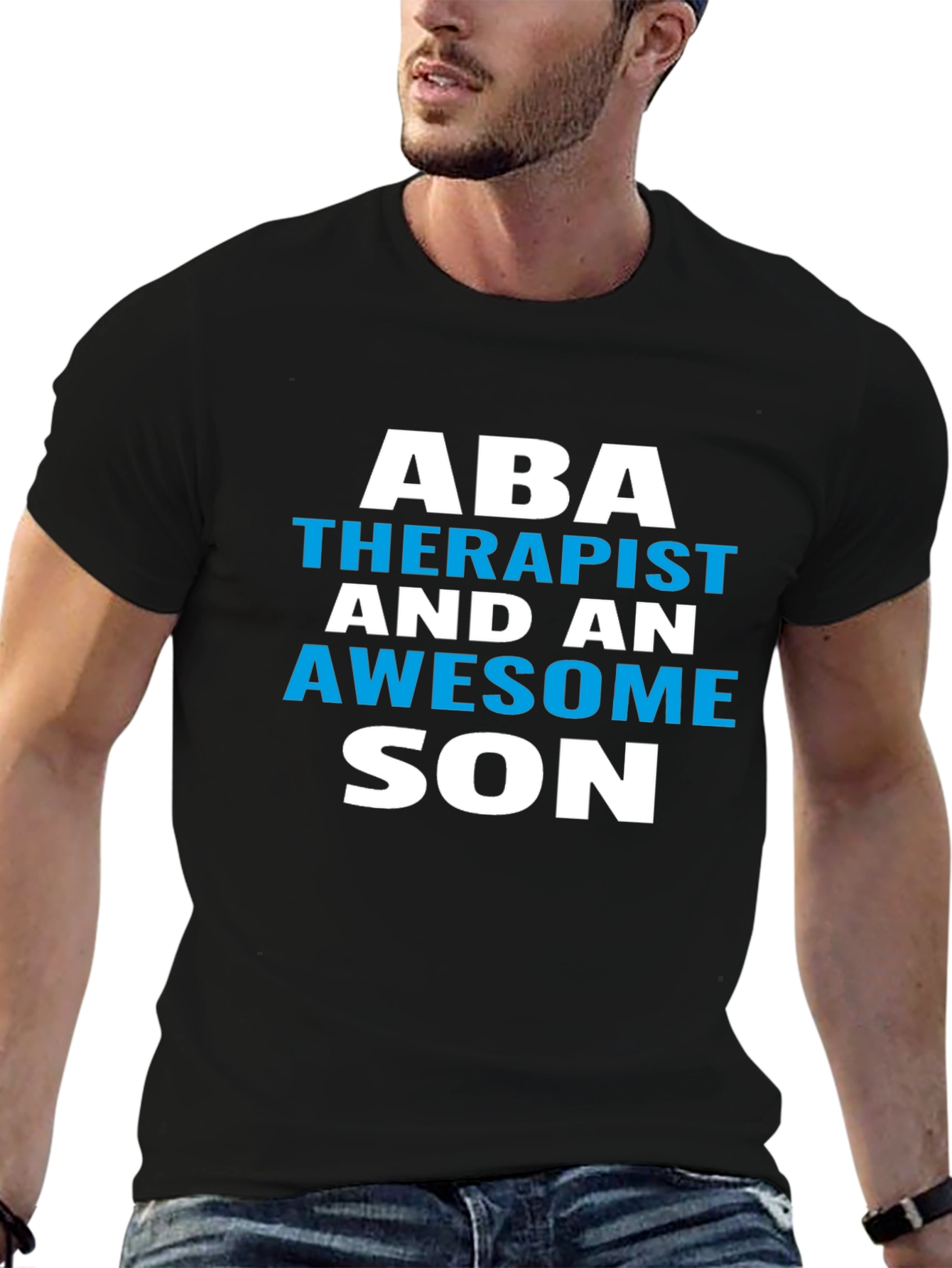 ABA Therapist Awesome Son T-Shirt