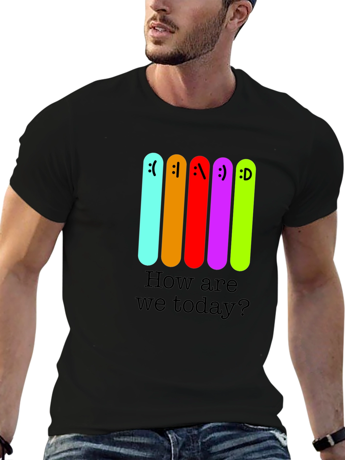 Expressive Moods T-Shirt - How are we today?