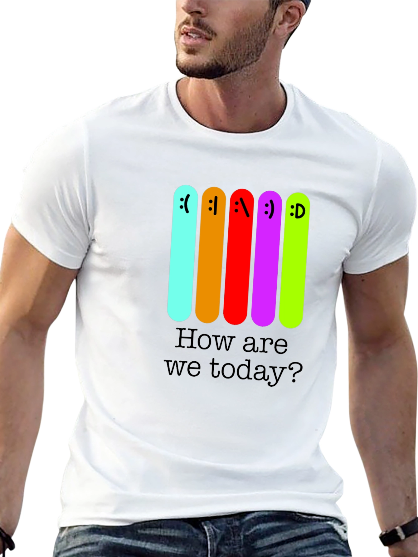Expressive Moods T-Shirt - How are we today?