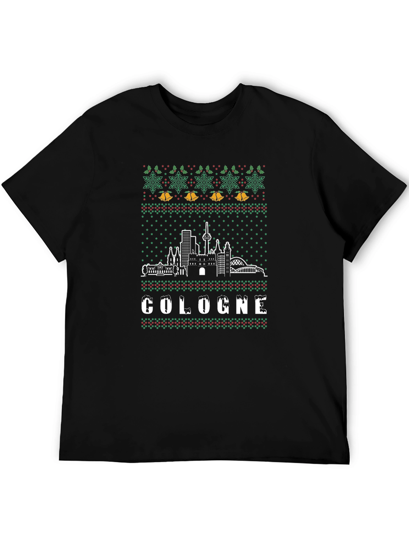 Cologne Ugly Christmas Sweater T-Shirt