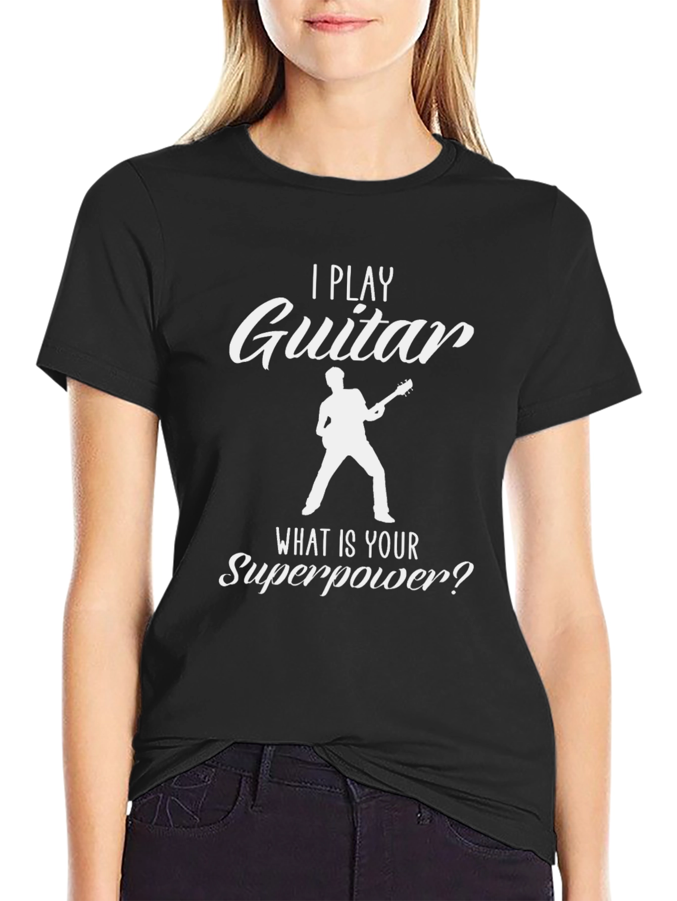I Play Guitar Superpower T-Shirt