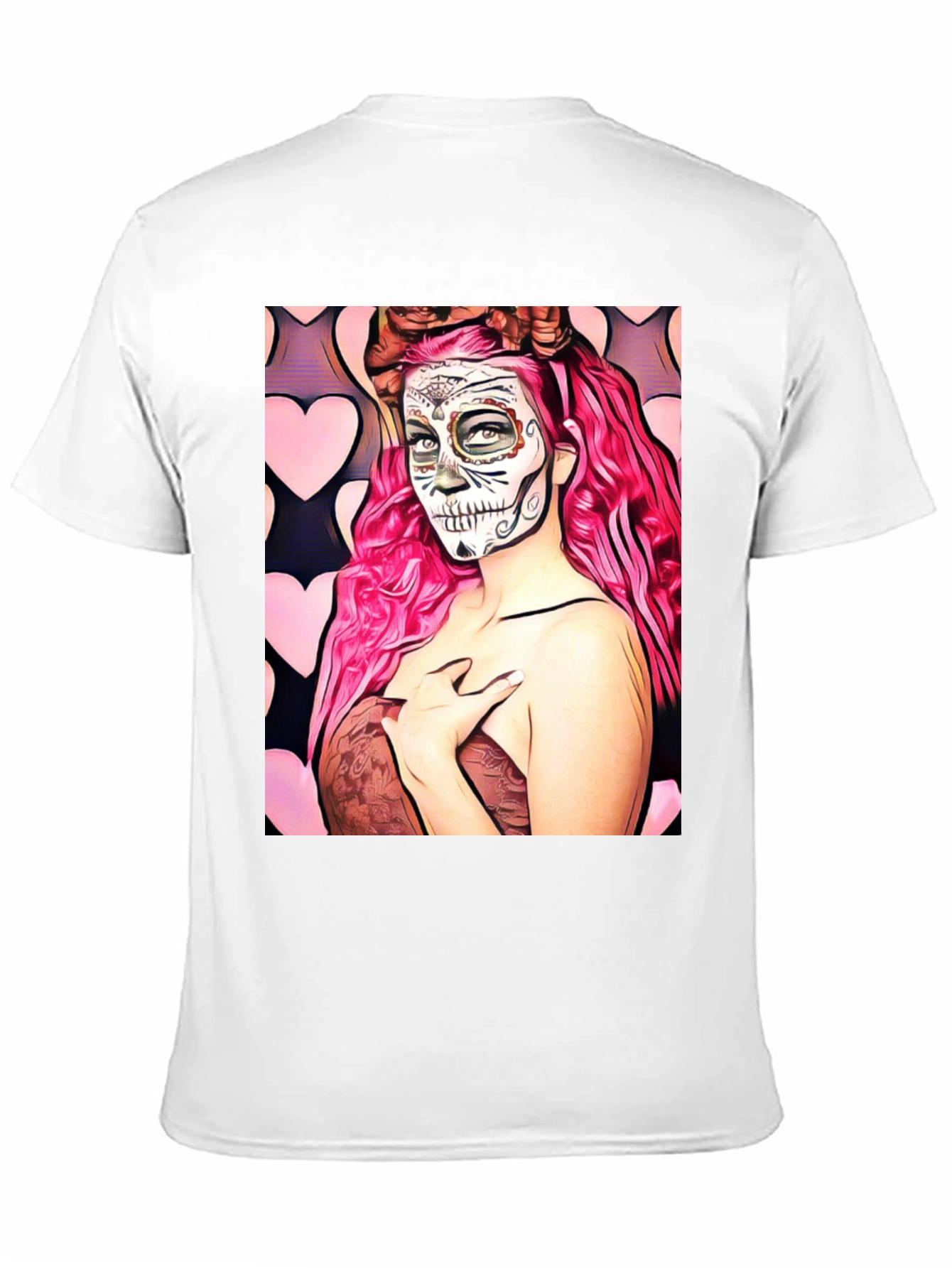 Sugar Skull Woman Graphic Tee