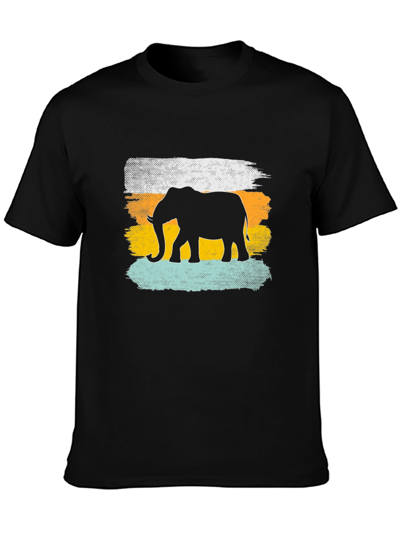 Elephant Silhouette Graphic Tee - Unisex
