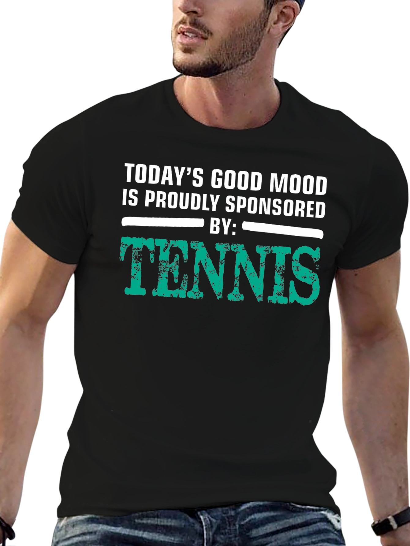Tennis Sponsored Good Mood T-Shirt