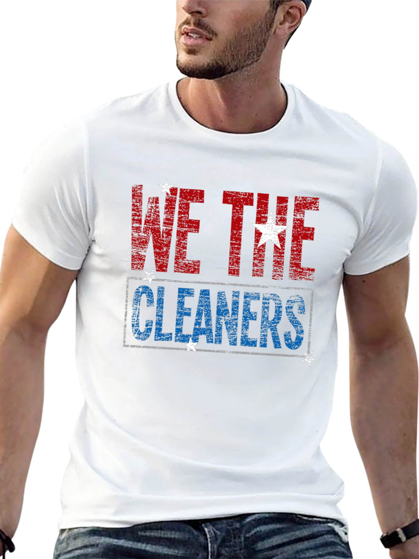 We the Cleaners Patriotic T-Shirt