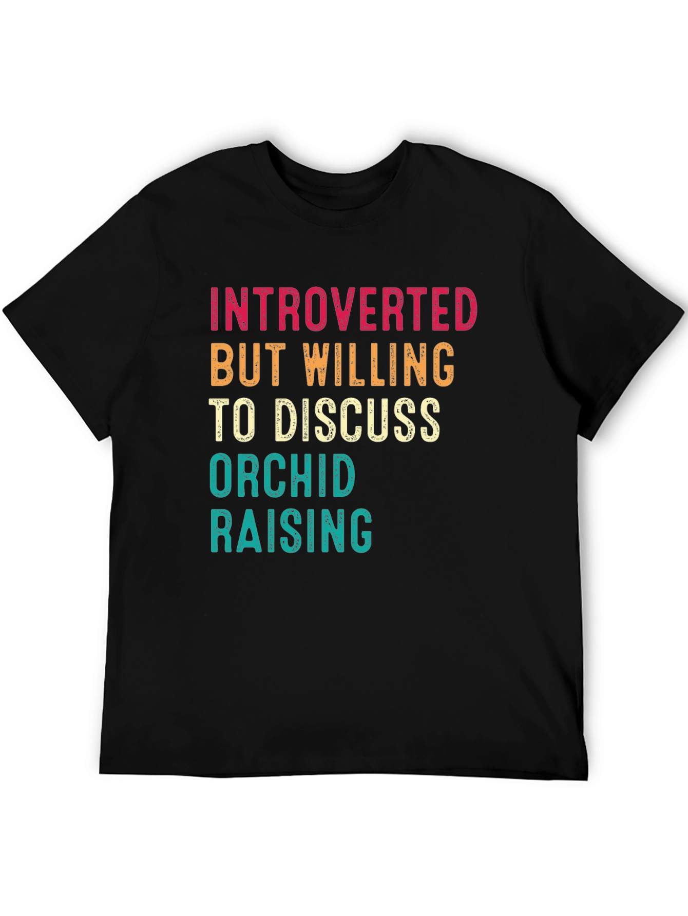 Introverted Orchid Raising T-Shirt