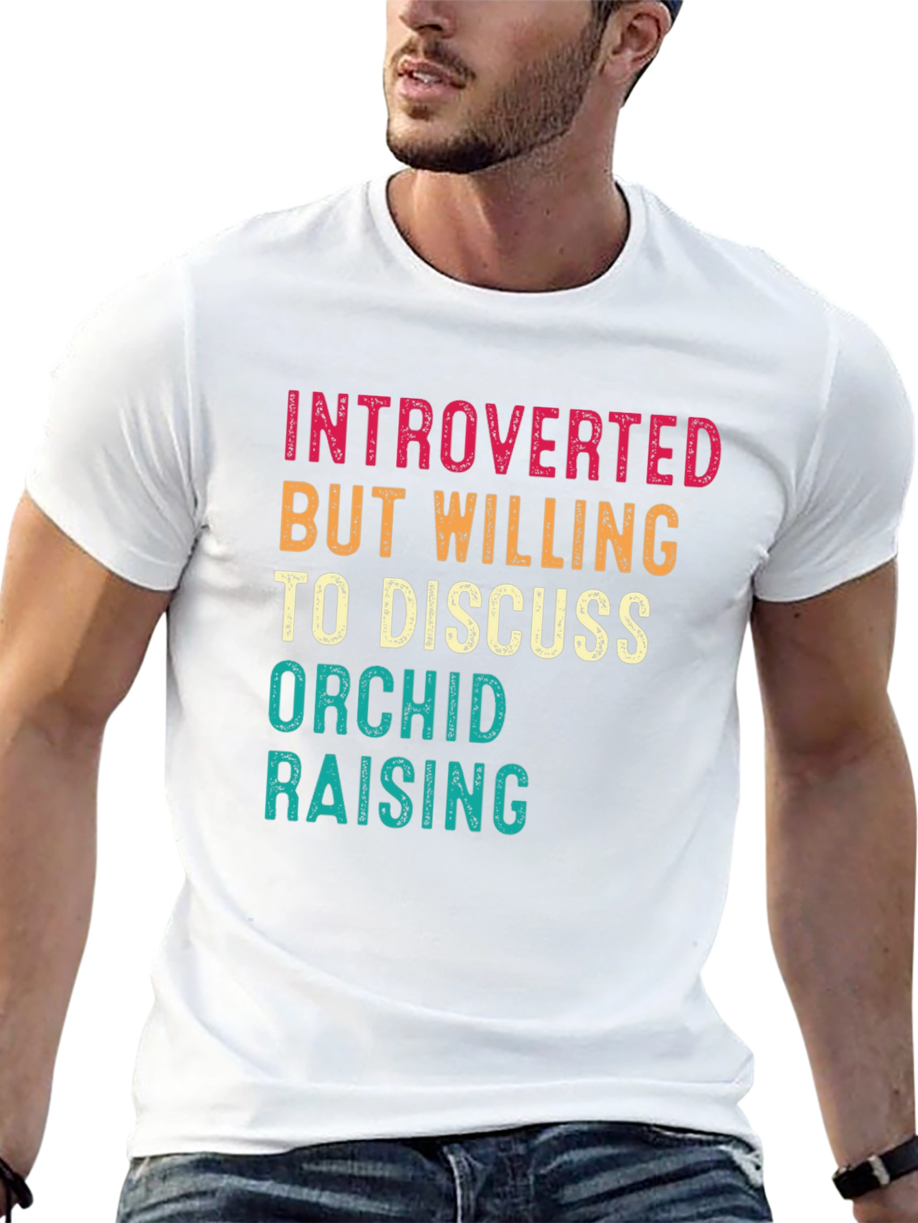 Introverted Orchid Raising T-Shirt