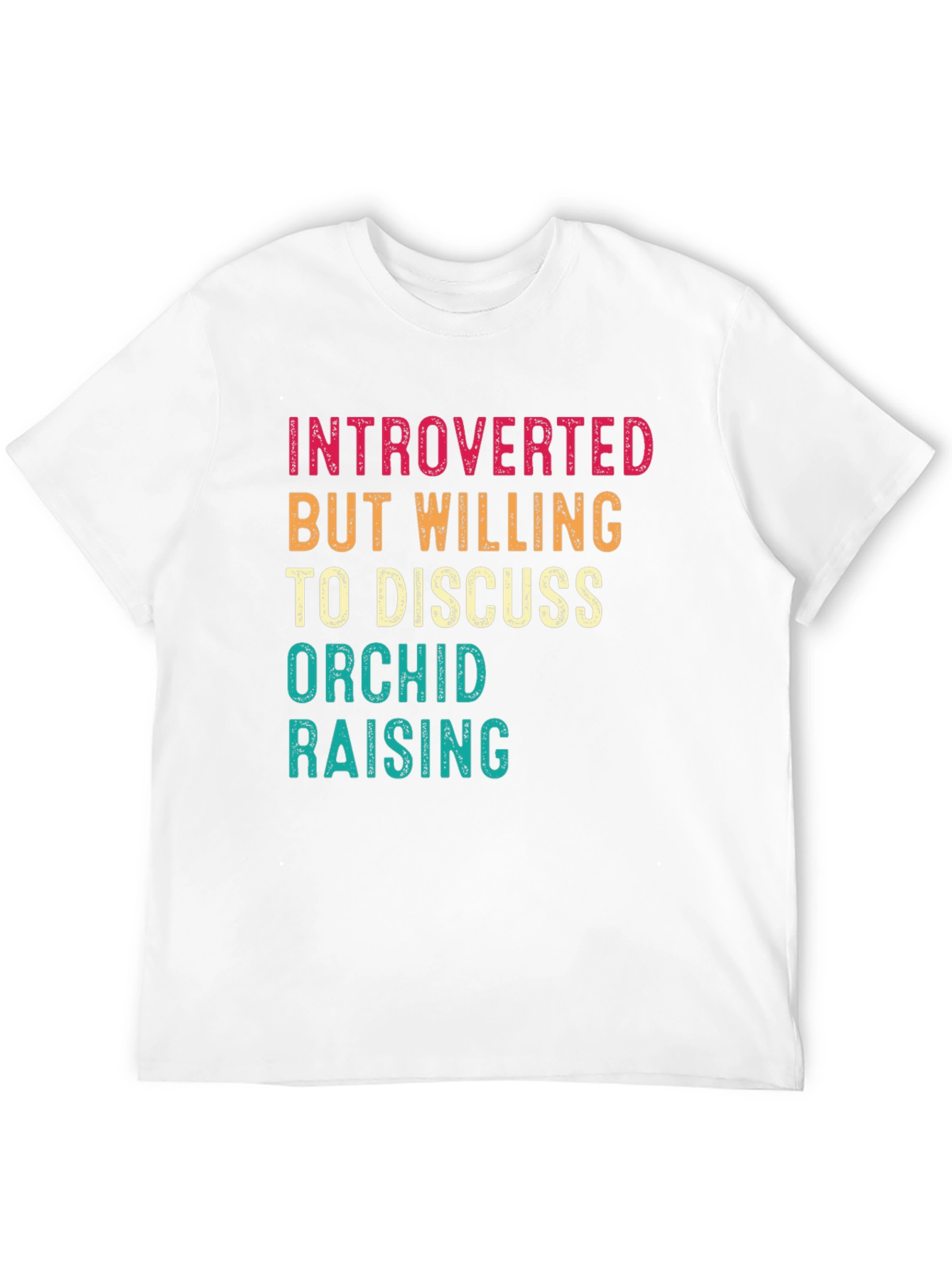 Introverted Orchid Raising T-Shirt
