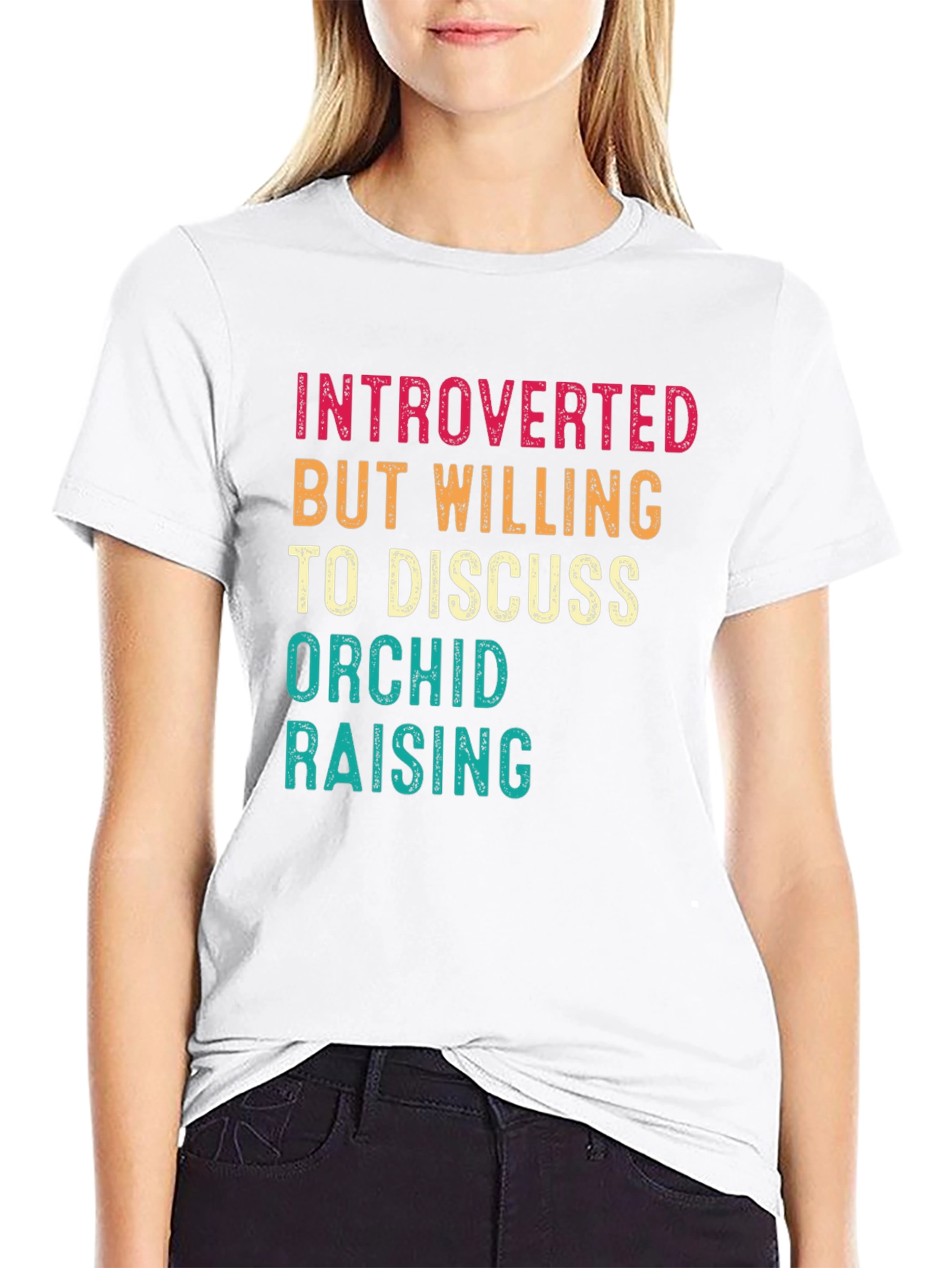 Introverted Orchid Raising T-Shirt