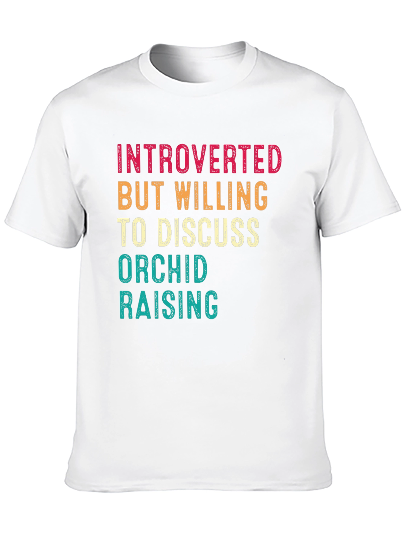Introverted Orchid Raising T-Shirt