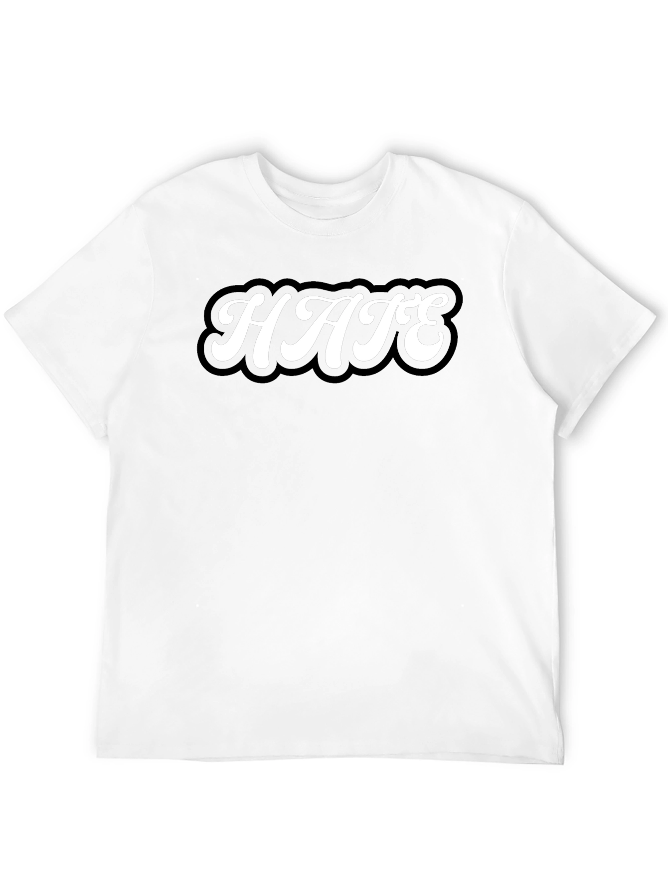 HATE Graphic T-Shirt - Bold Statement Tee
