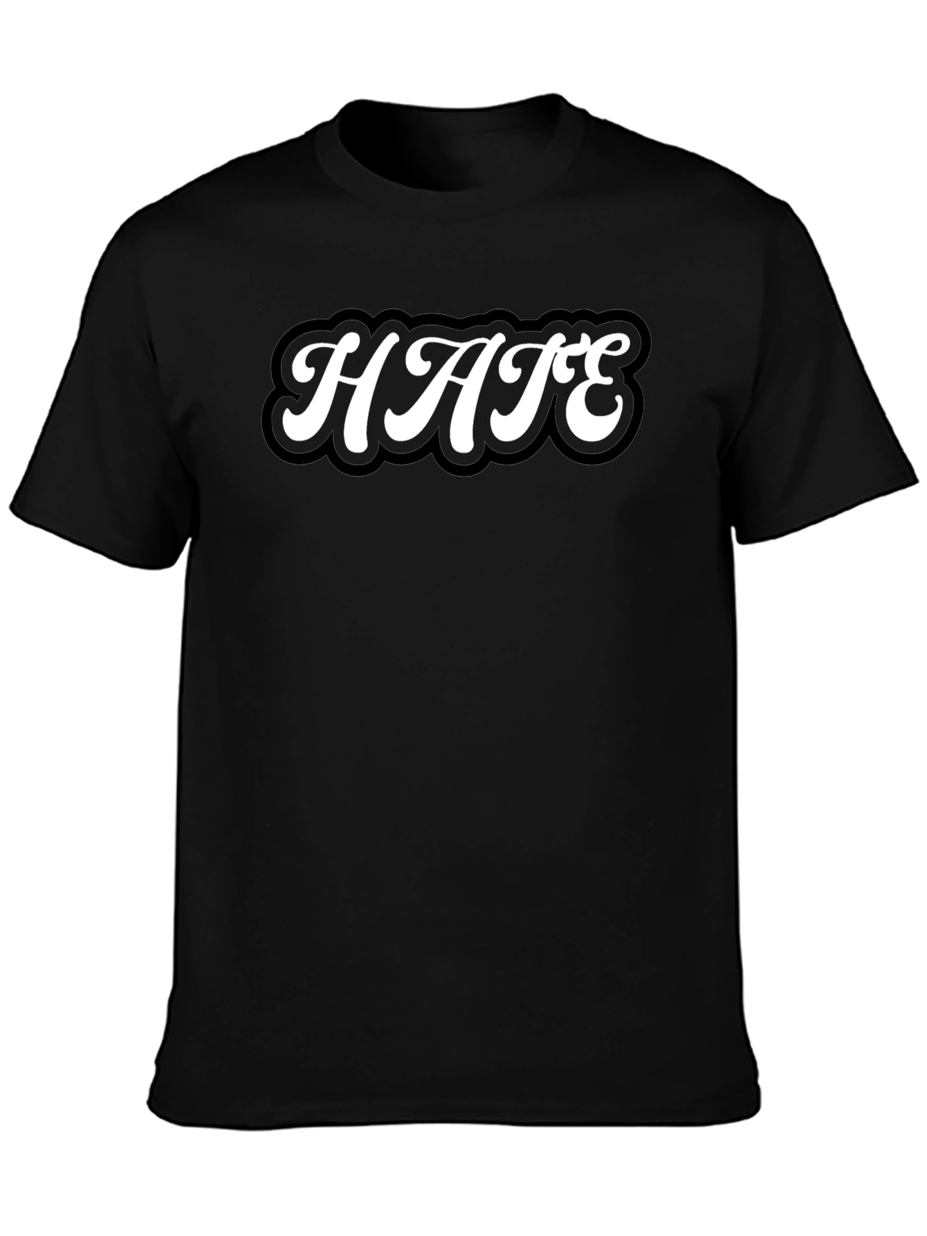 HATE Graphic T-Shirt - Bold Statement Tee