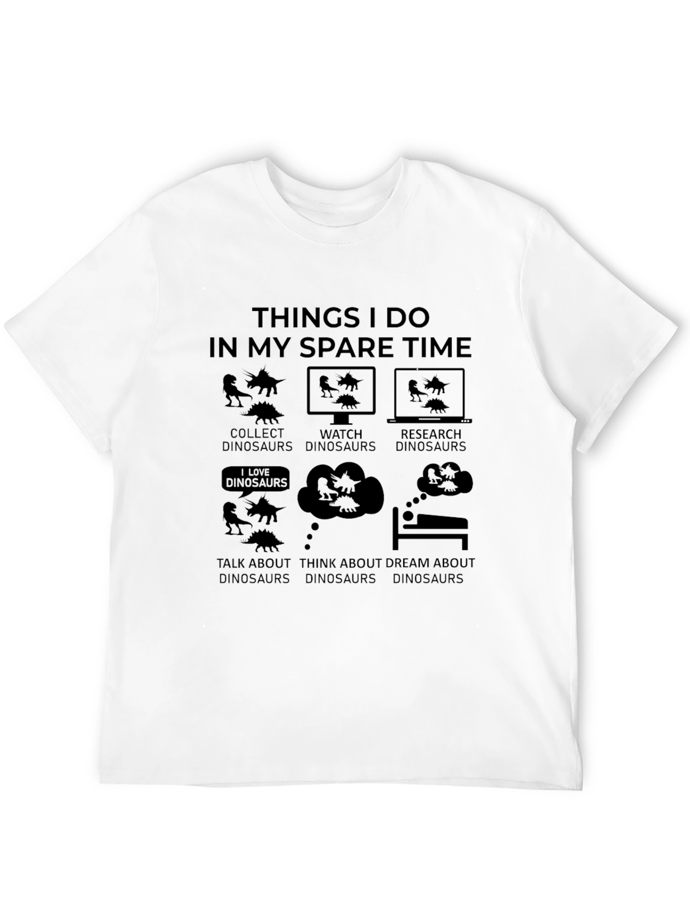 Dinosaur Lovers T-Shirt - Spare Time Activities