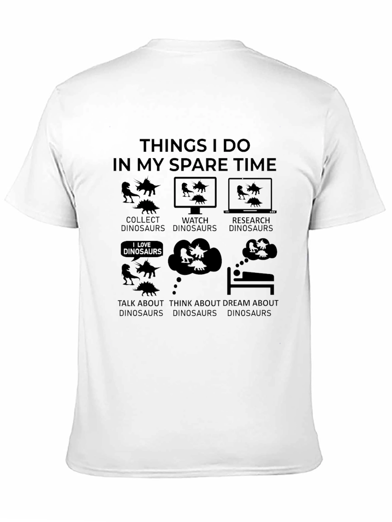 Dinosaur Lovers T-Shirt - Spare Time Activities